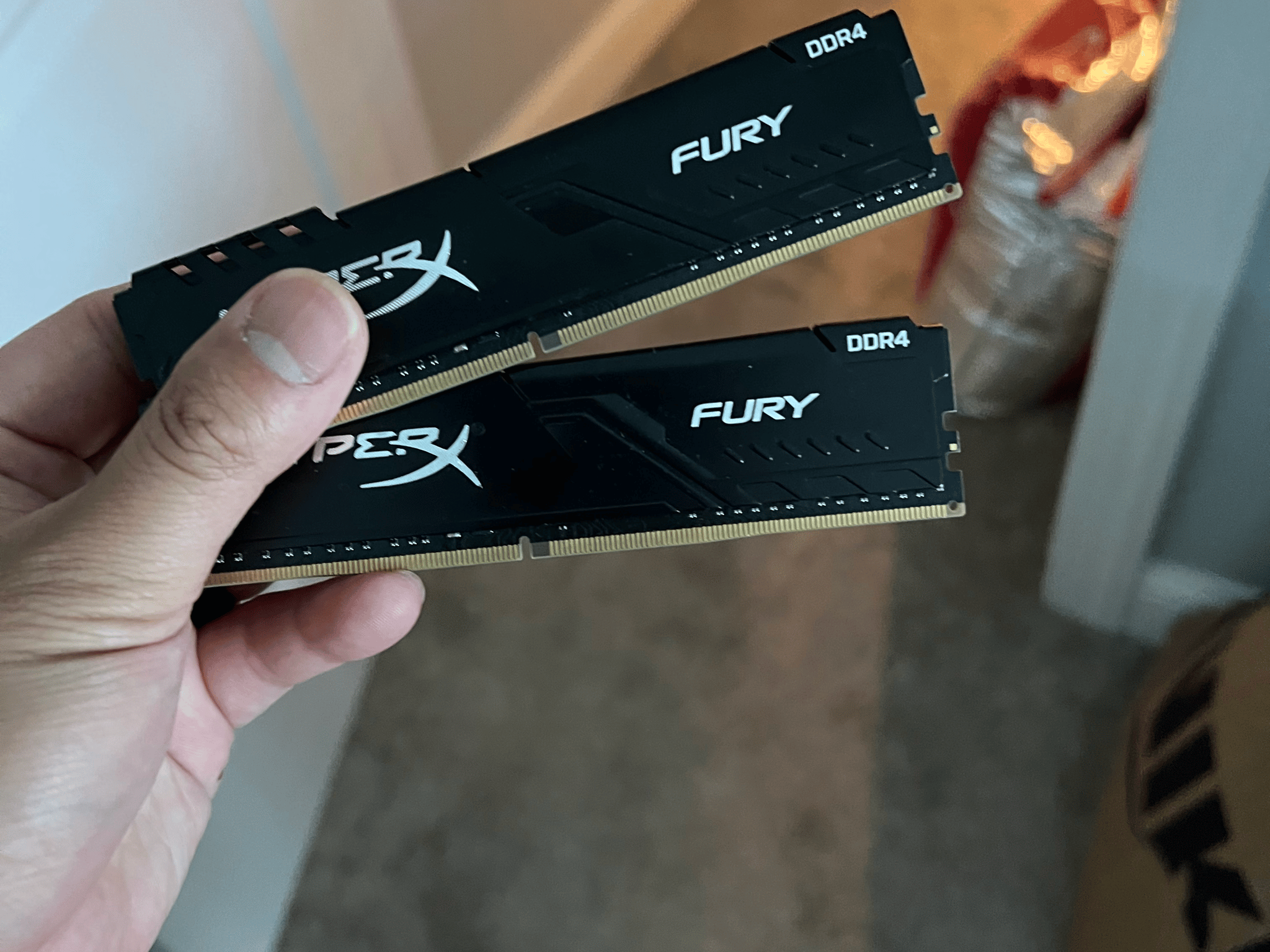 HyperX Fury DDR4 3200MHz CL16 8GB (2x4gb) 