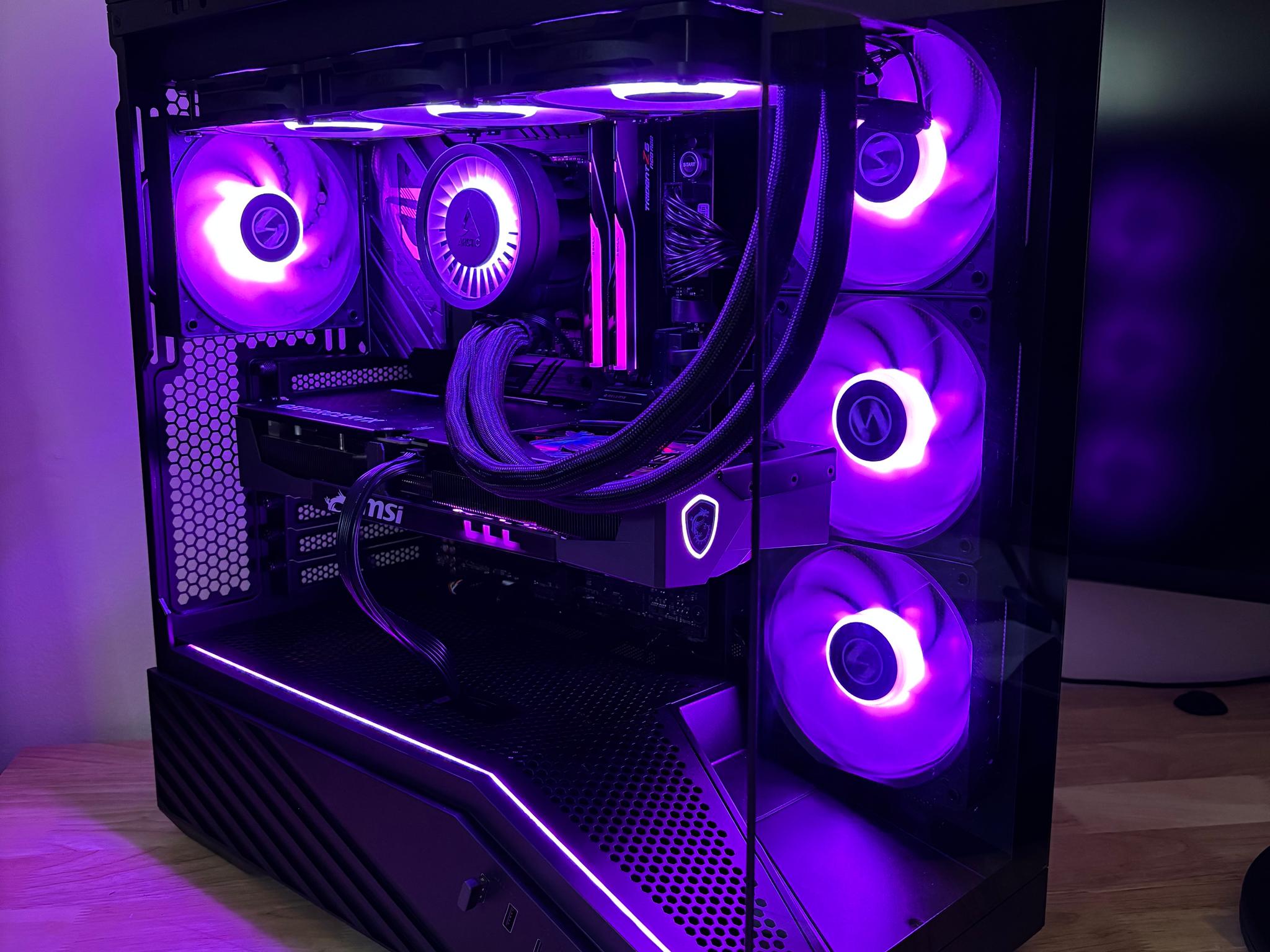 High End Gaming PC Nvidia RTX 5080 Intel 14900k
