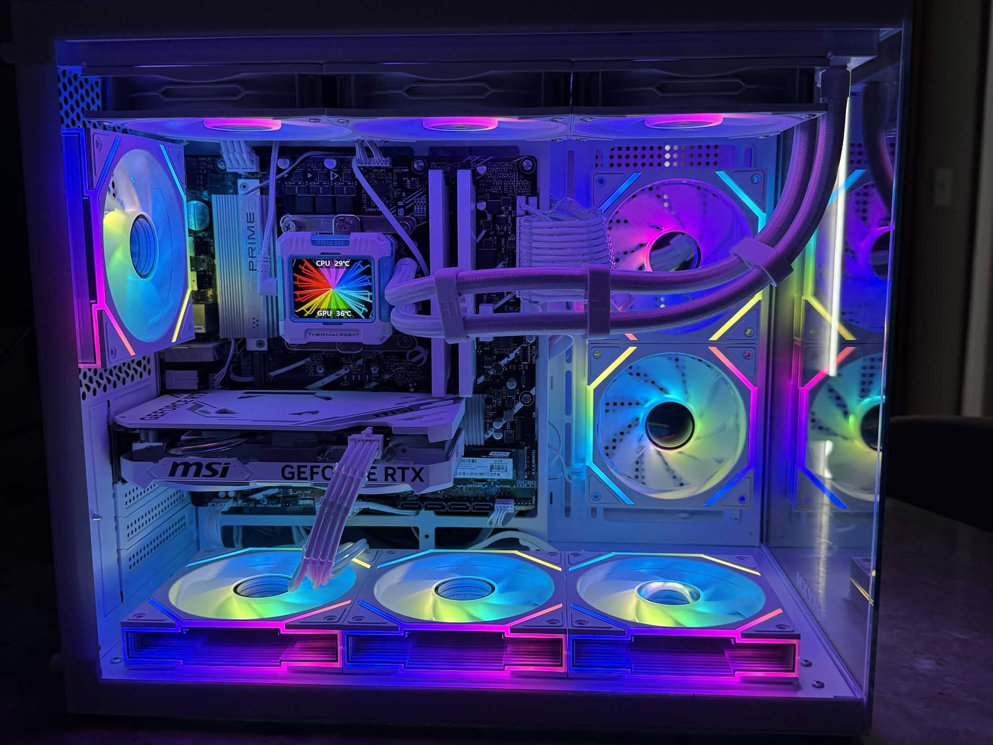 ❄️ Clean White RTX 4060 Build ❄️ i7-13700KF • DDR5 • 1TB NVMe • AIO Cooled