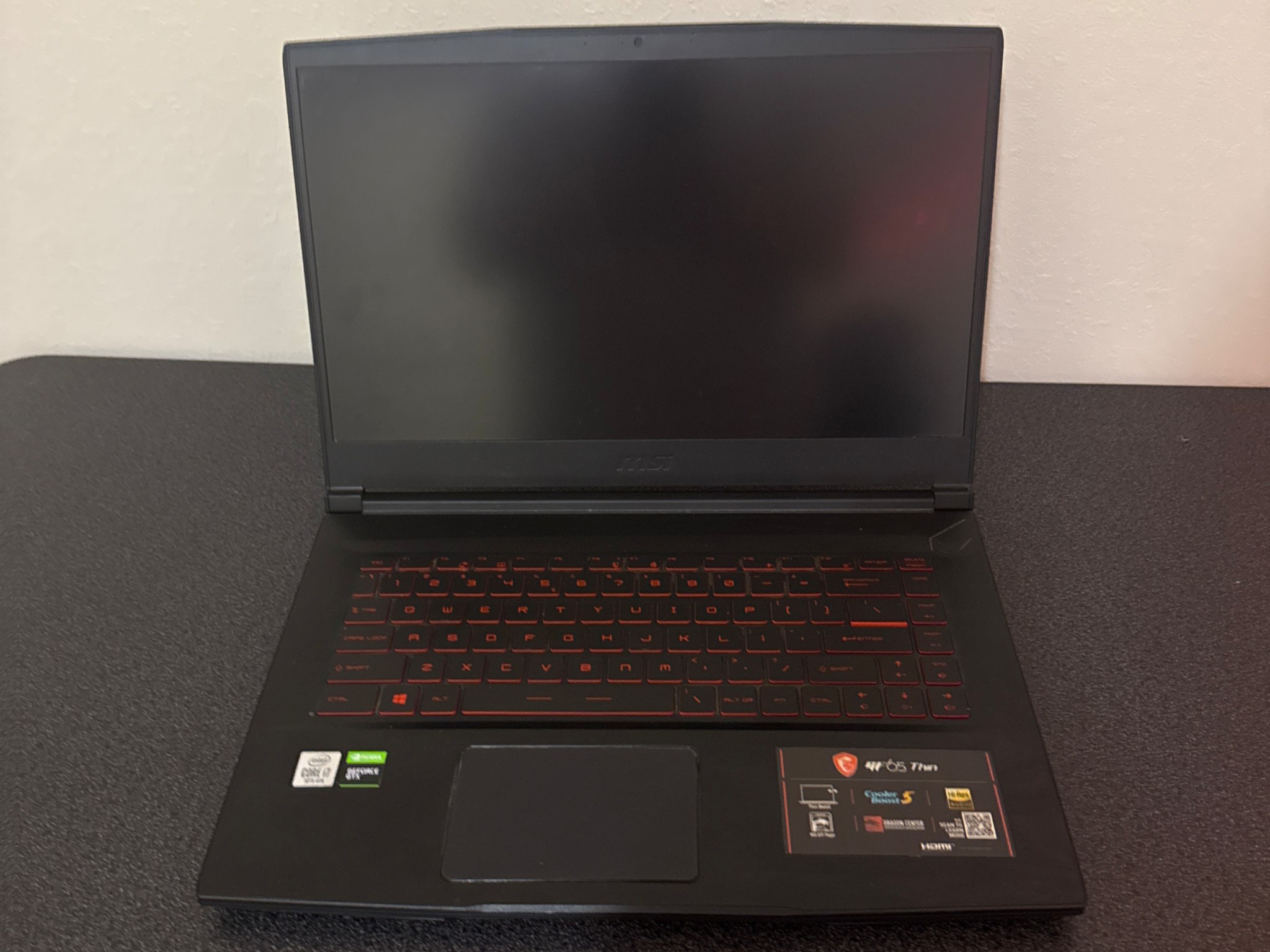 MSI GF65 Thin