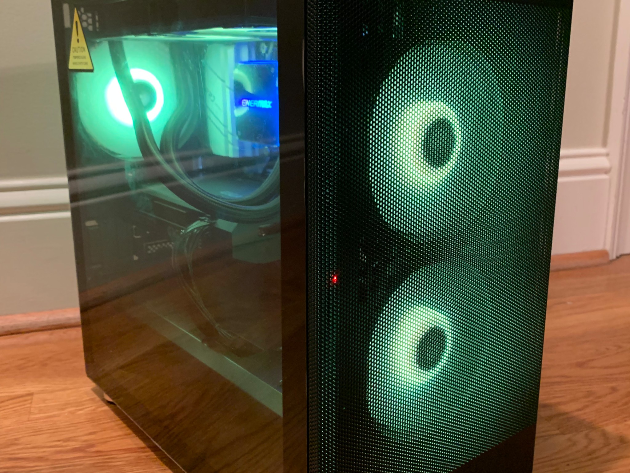R7 5700x RTX 3060 12GB GAMING PC 32GB RAM 1TB 990 EVO SAMSUNG SSD ARGB WATER COOLED WINDOWS 10