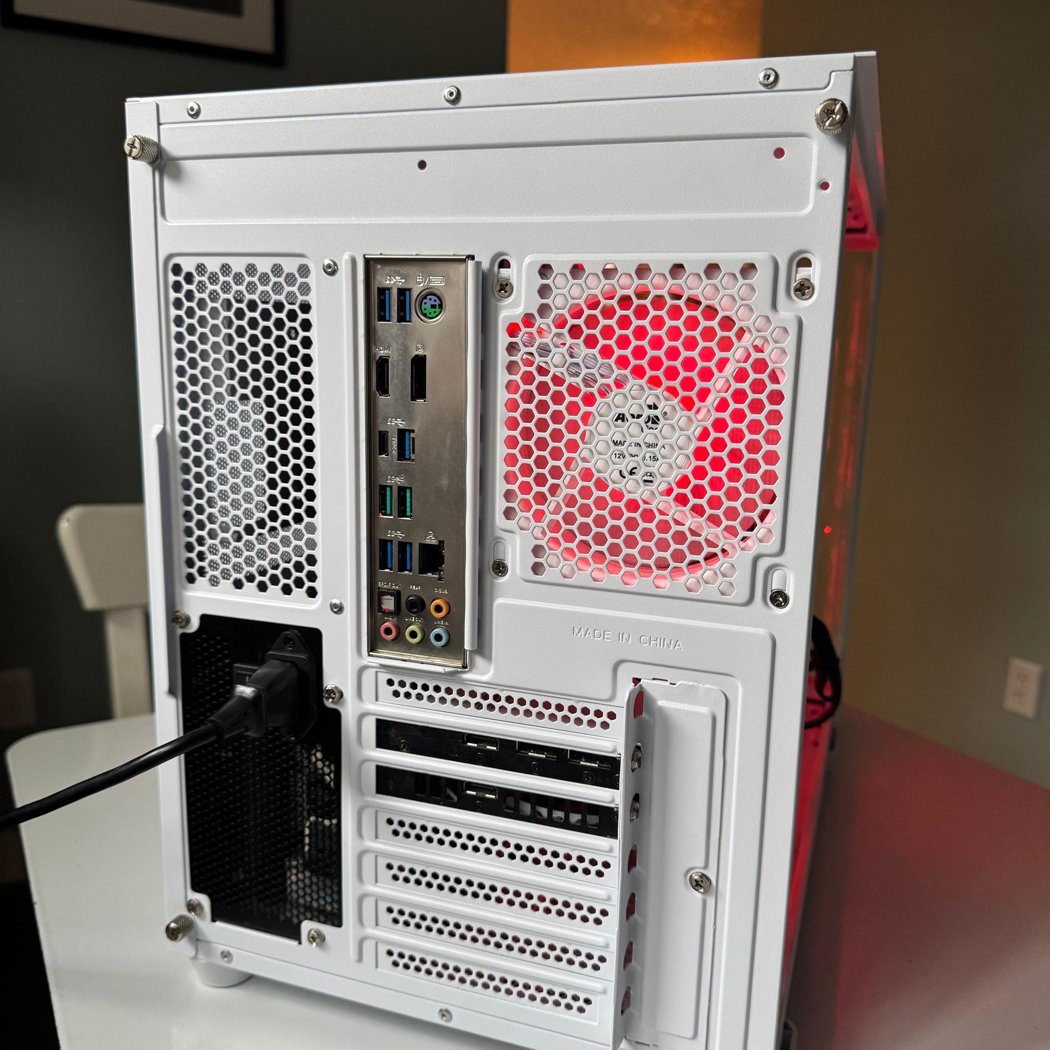 !!Panda themed gaming PC!! Ryzen 5 4500 - 2060 - 16 GBs - 512 Nvme