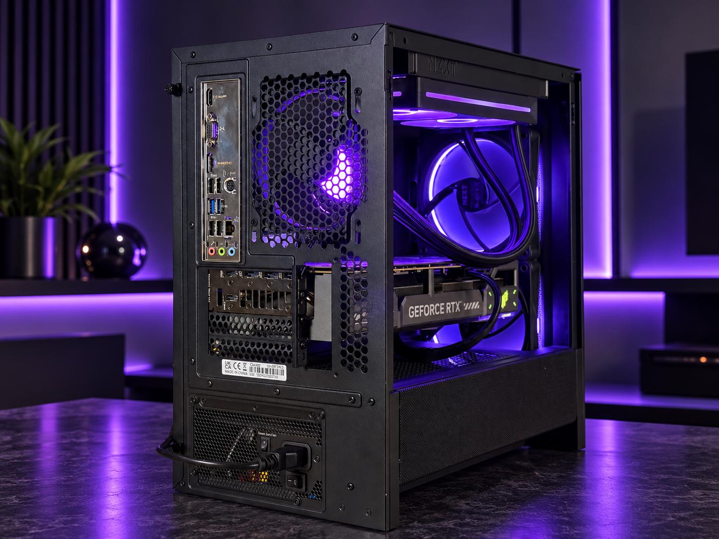 🟣ULTRAVIOLET Gaming PC | RTX 5070 12GB | i7-14700KF | 16GB RAM | 1TB NVME | WiFi + BT | FREE SHIP