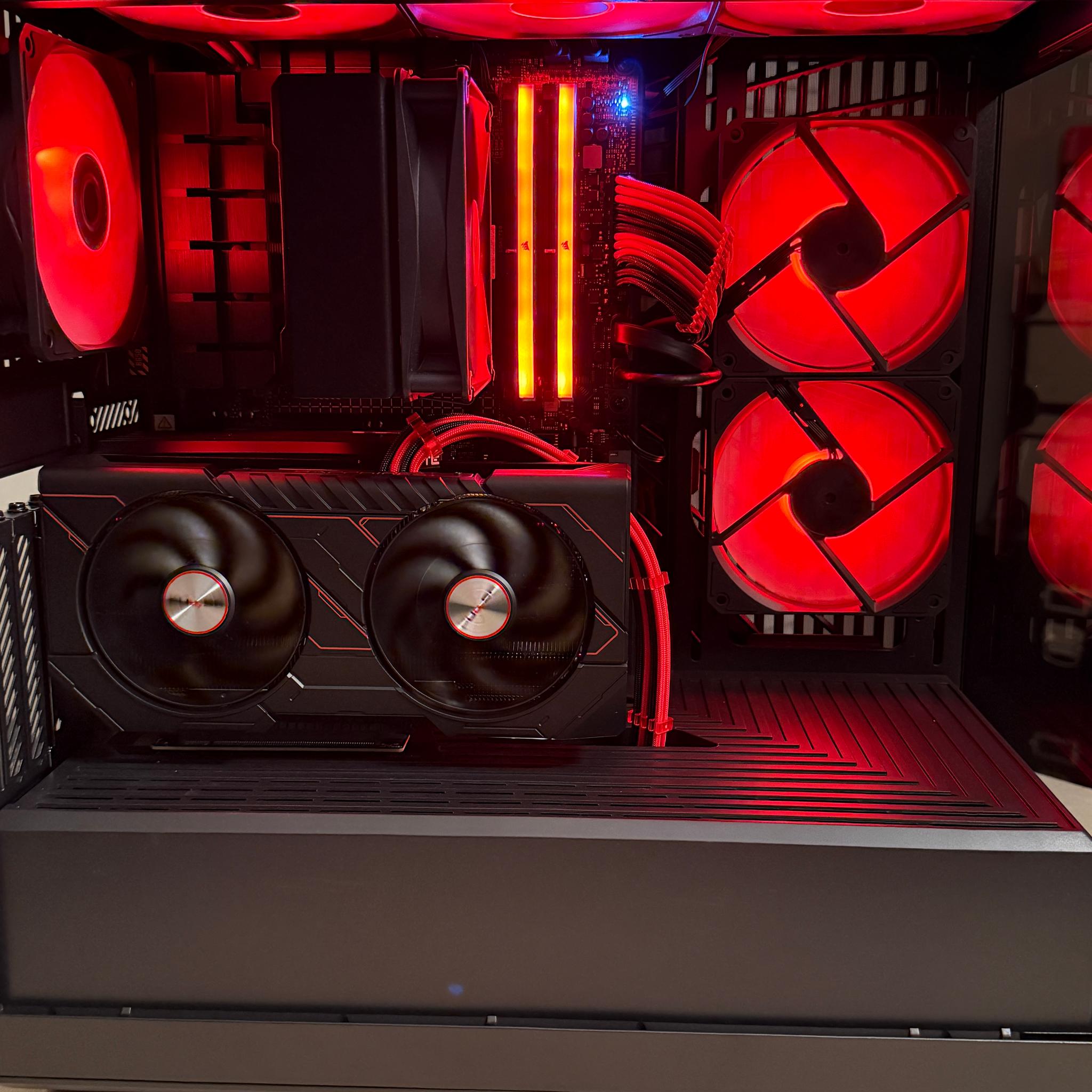 🔥Inferno PC🔥 | 1440p gaming PC | Ryzen 5 9600X | AMD 9060 XT 16GB | 32GB DDR5 6000MHz