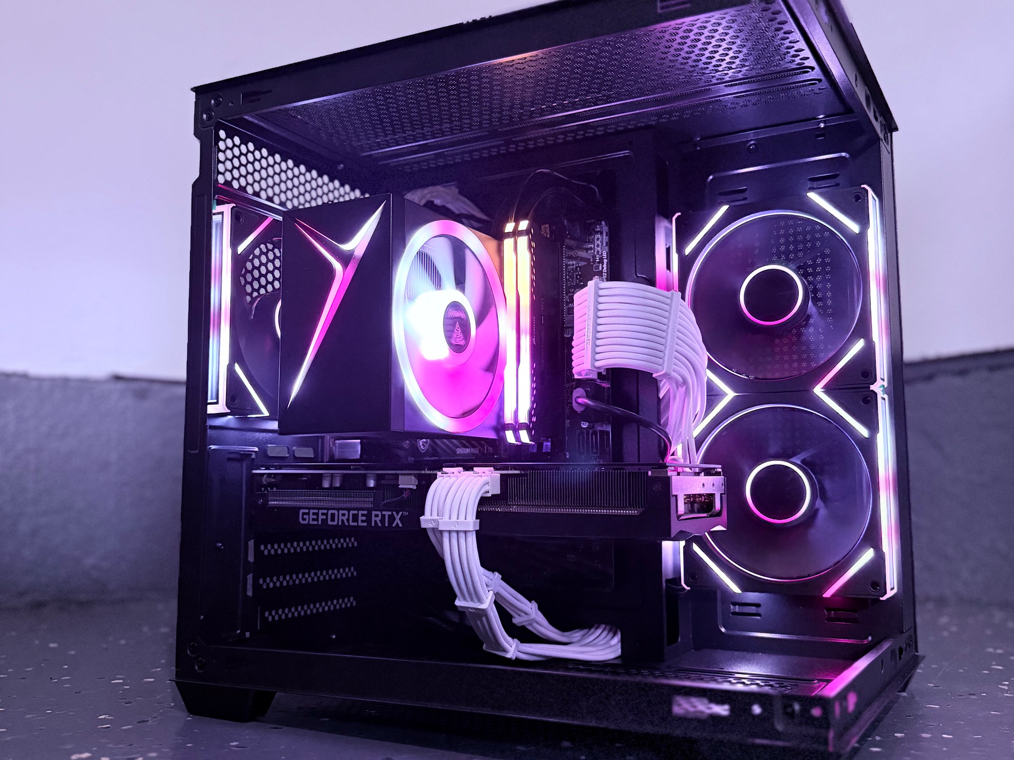 ⚫️"Shadow Vector "⚫️| 1440p Gaming | Intel i7 10700 | RTX 3070 | 32B DDR4 Ram | 1TB Storage
