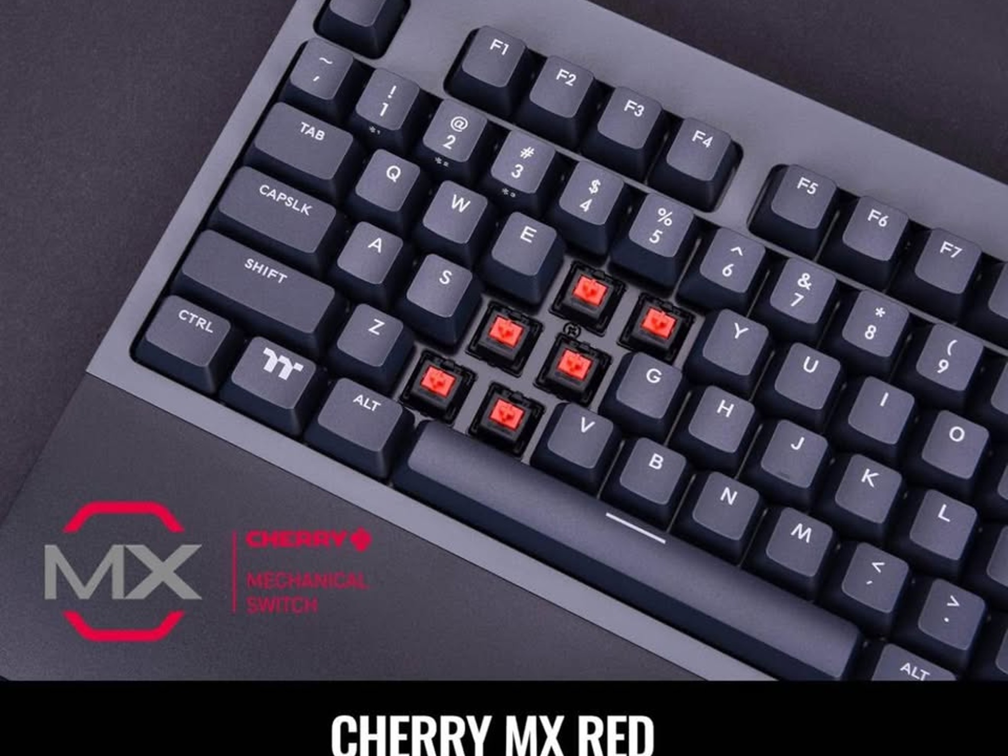 BNIB (Cherry MX Red) W1 WIRELESS Thermaltake Gaming Keyboard