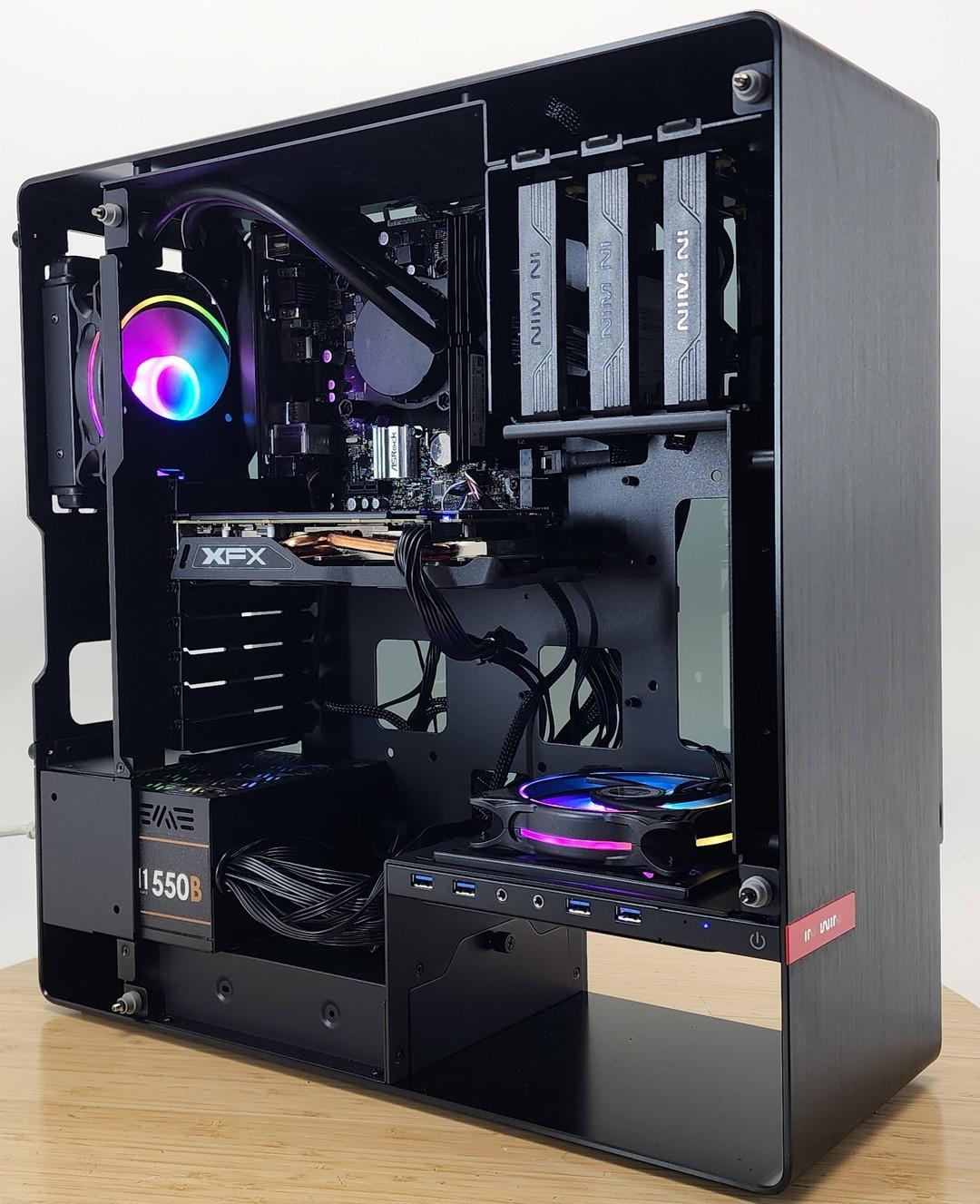 Gaming PC i5-9400F 16GB RAM 500GB SSD RX 580 8GB Windows 11 Computer