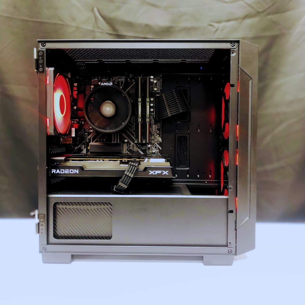 🚀PIONEER🚀 Gaming PC | RX 6600 8GB | Ryzen 5 5500 | 16GB DDR4 | 1TB M.2 | Windows 11 Home | WIFI