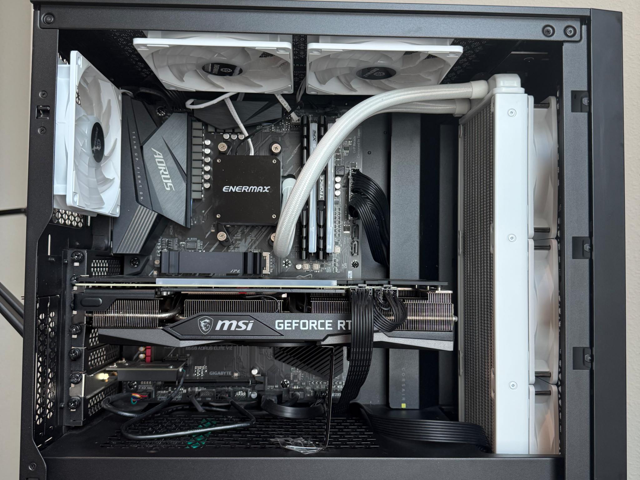 Corsair 4000D - Ryzen 7 5700X 8-Core, RTX 3070, 48GB DDR4, 1TB M.2 NVMe
