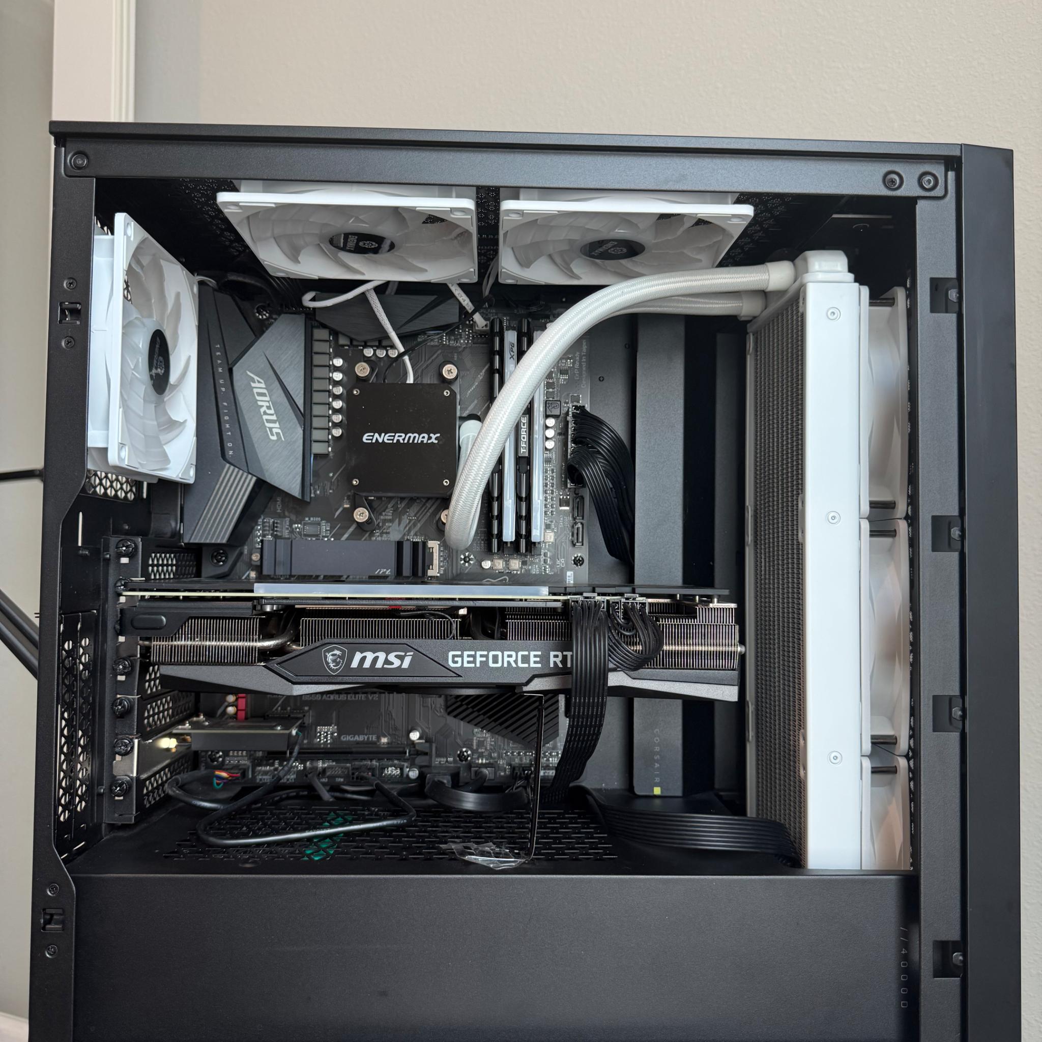 Corsair 4000D - Ryzen 7 5700X 8-Core, RTX 3070, 48GB DDR4, 1TB M.2 NVMe