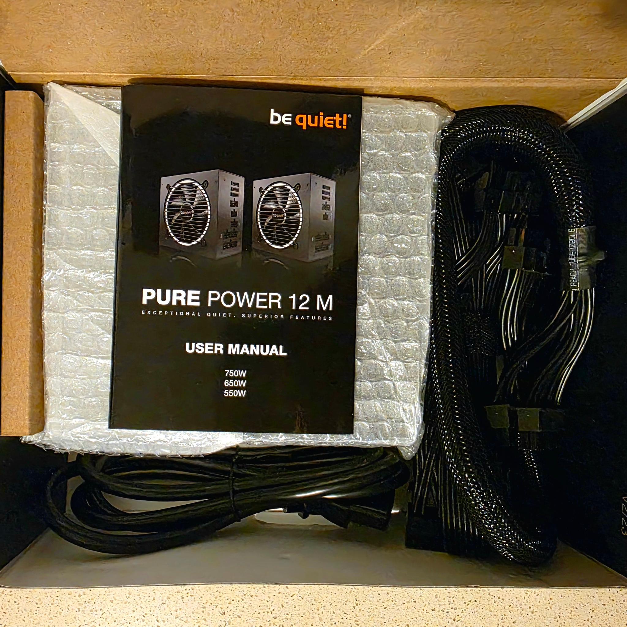 be quiet! Pure Power 12 M 750W 80+Gold