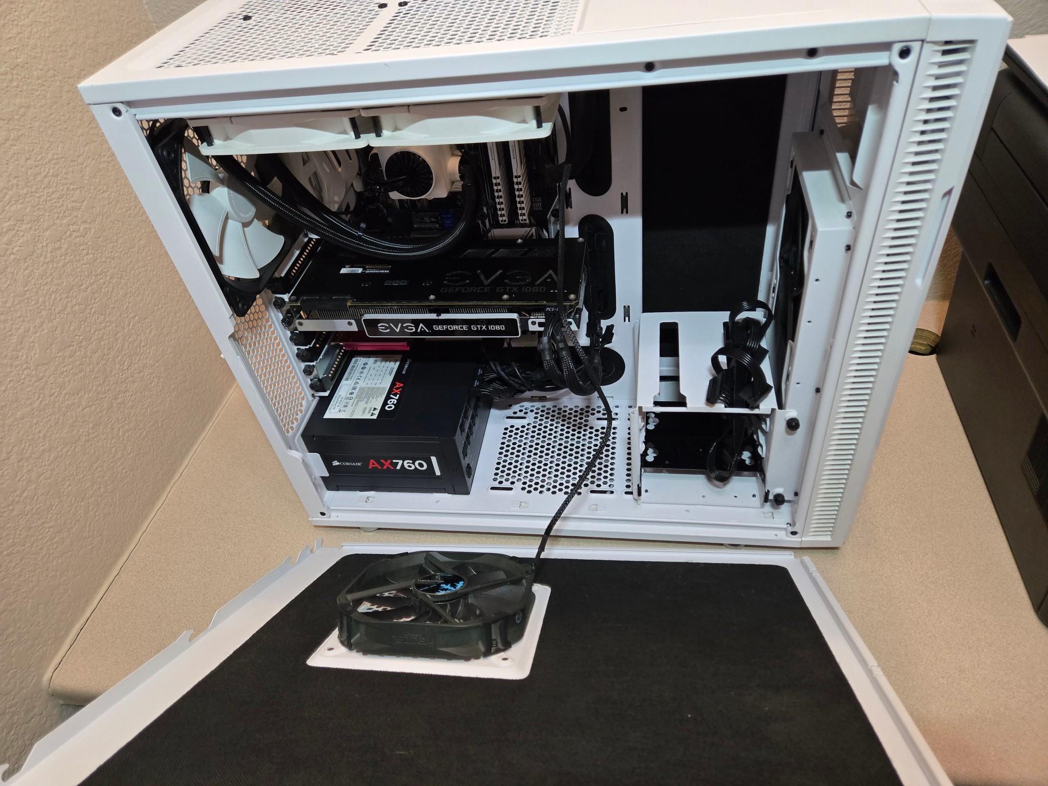 Custom White Gaming Rig | Intel i7-7700K + NVIDIA EVGA GTX 1080 SC – Built to Dominate