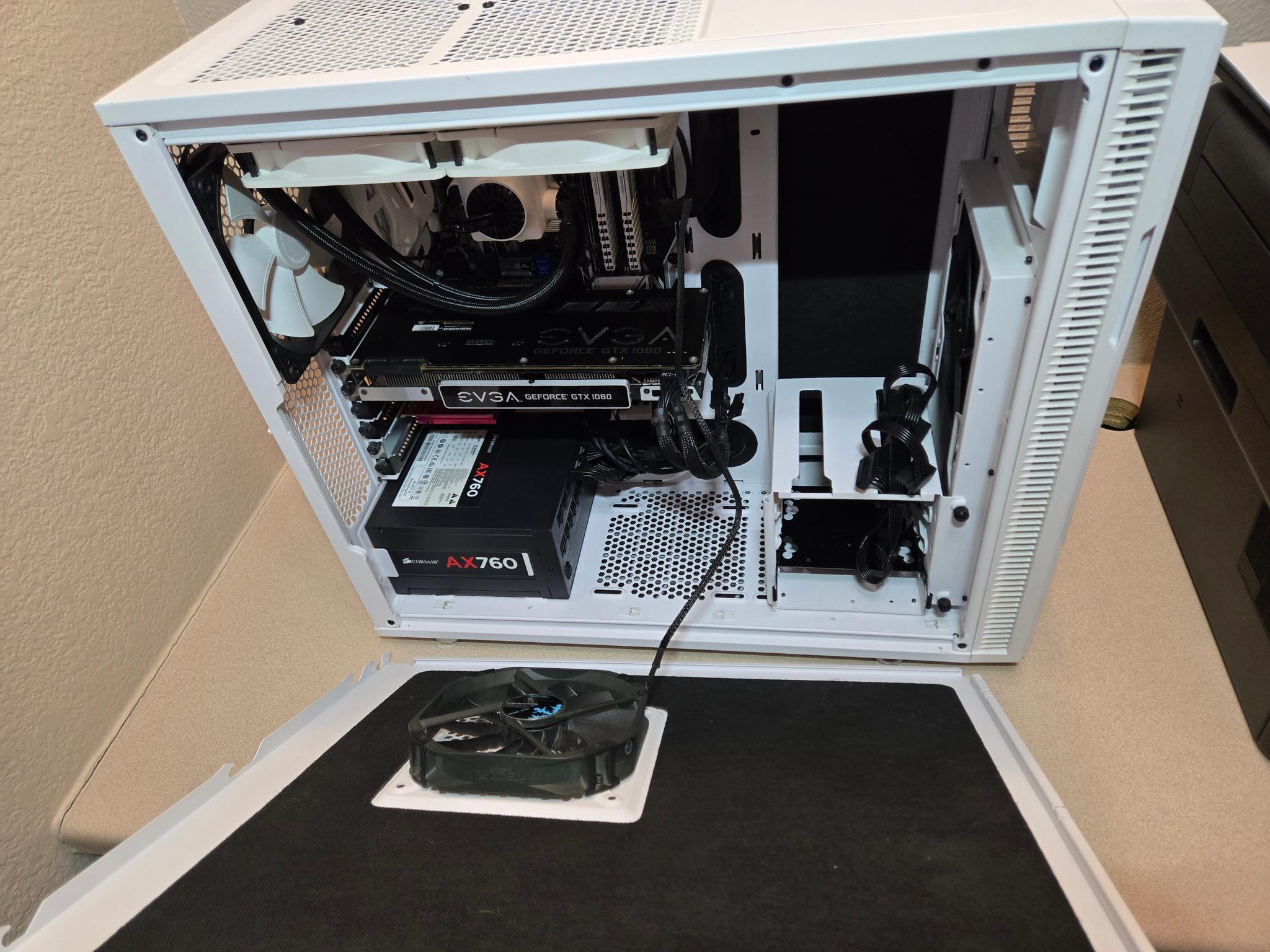 Custom White Gaming Rig | Intel i7-7700K + NVIDIA EVGA GTX 1080 SC – Built to Dominate