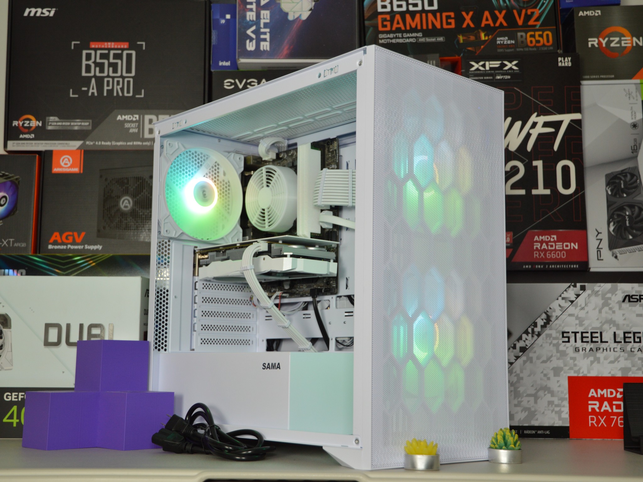 🧊🧊| RTX 2060 SUPER 6GB | INTEL i5-9500 | 16GB DDR4 RAM | 1 TB SATA SSD | Ice Box 2.0 |