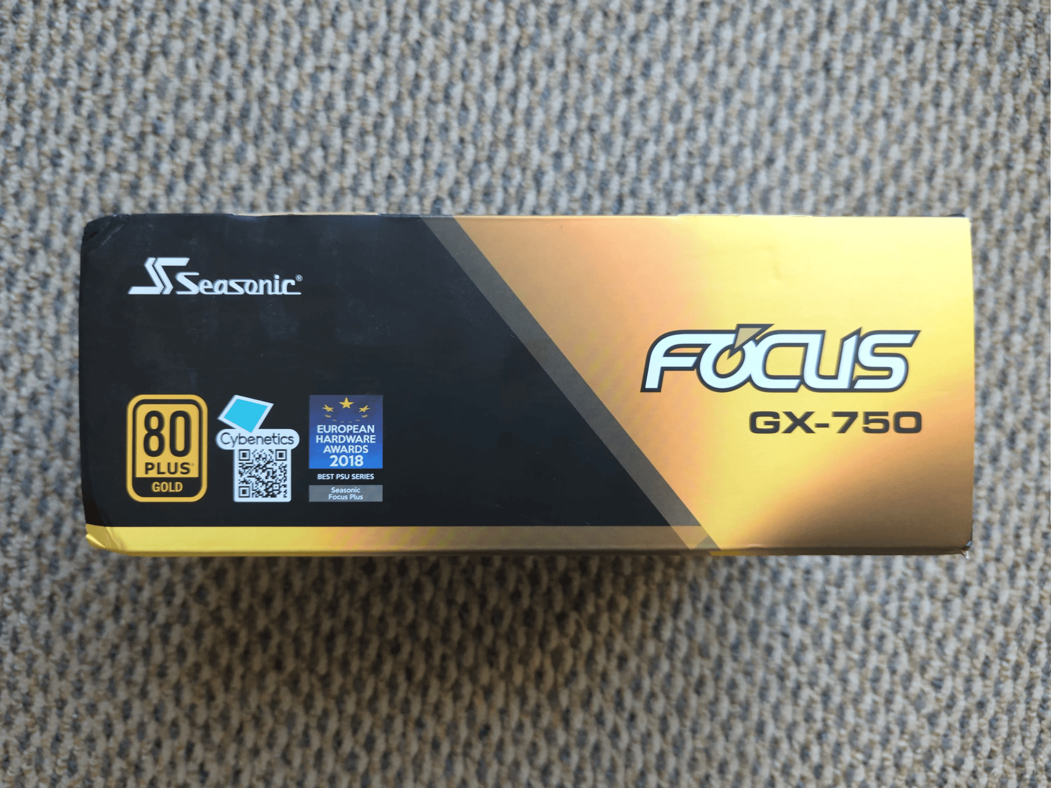 Seasonic FOCUS GX-750, 750W 80+ Gold, Full-Modular Power Supply Unit (used)
