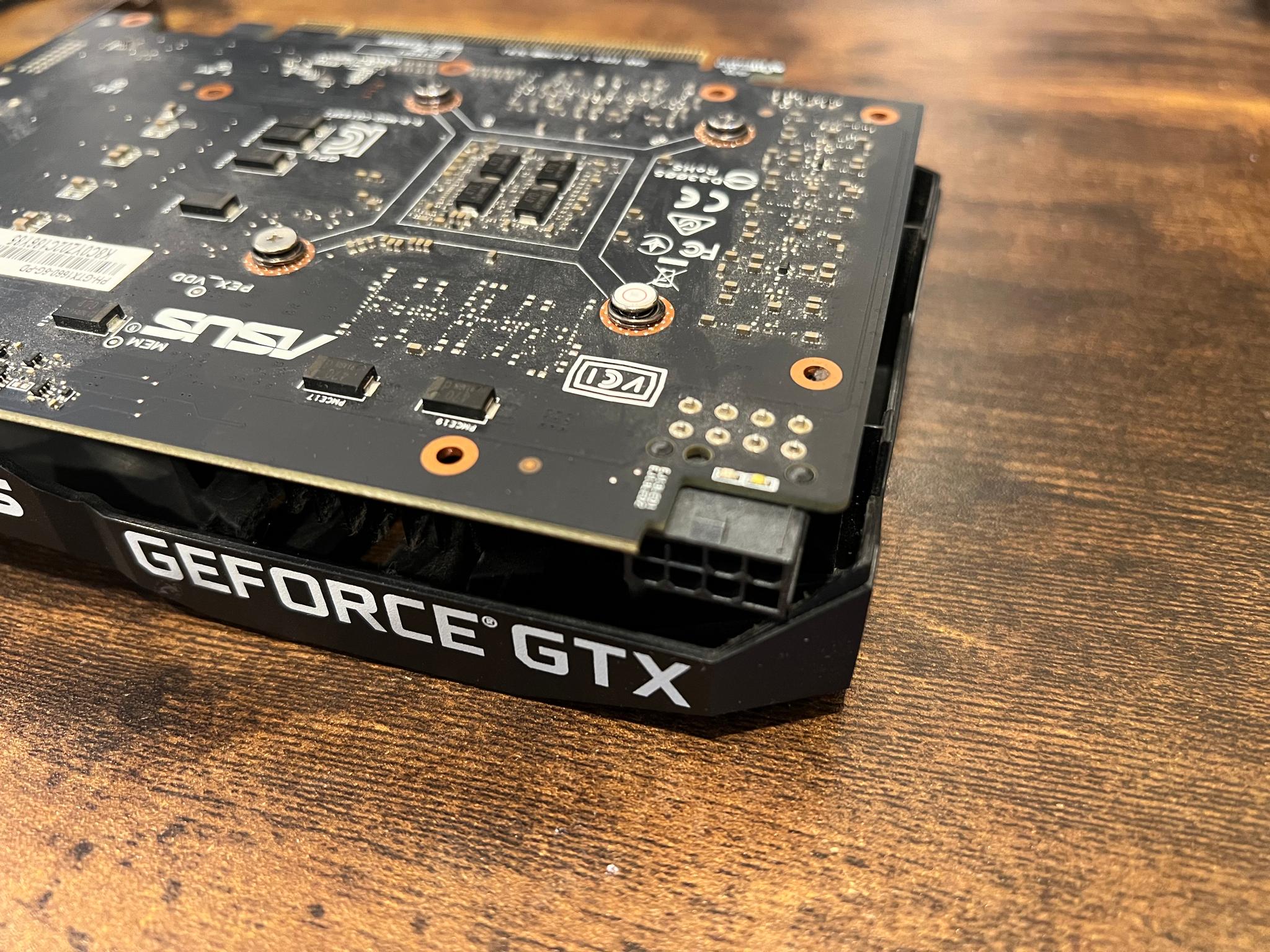ASUS PHOENIX GTX 1660 6gb GPU