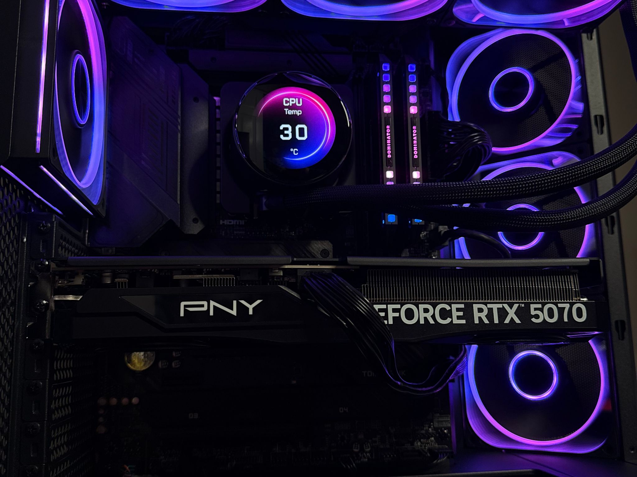✨💜 AORURA | RTX 5070 + i9-14900KF | 32GB RAM | 2TB Gen4 NVMe — Ultra High-End Gaming PC