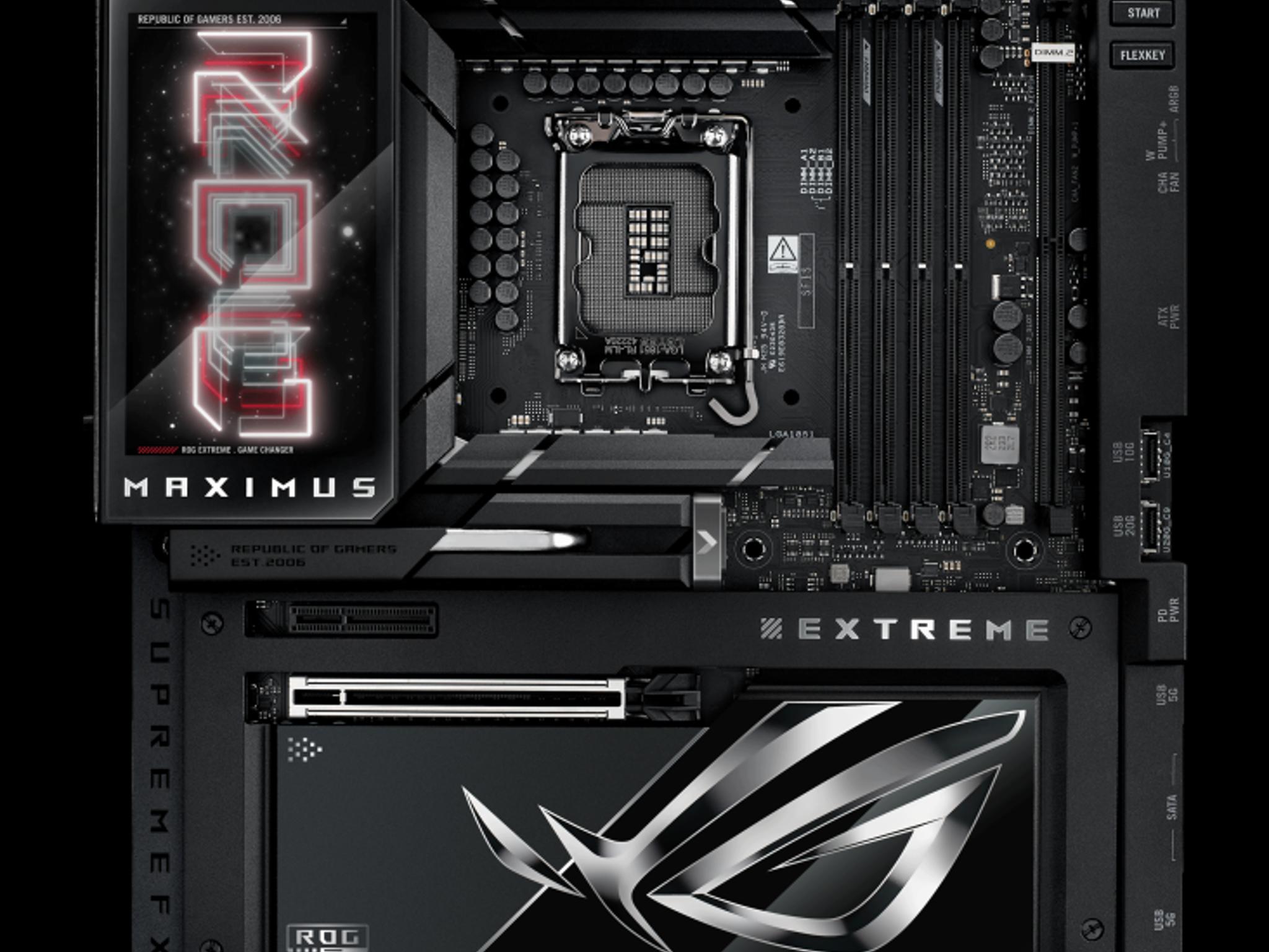 ASUS ROG MAXIMUS Z890 EXTREME Intel Z890 LGA 1851 E-ATX Desktop Motherboard