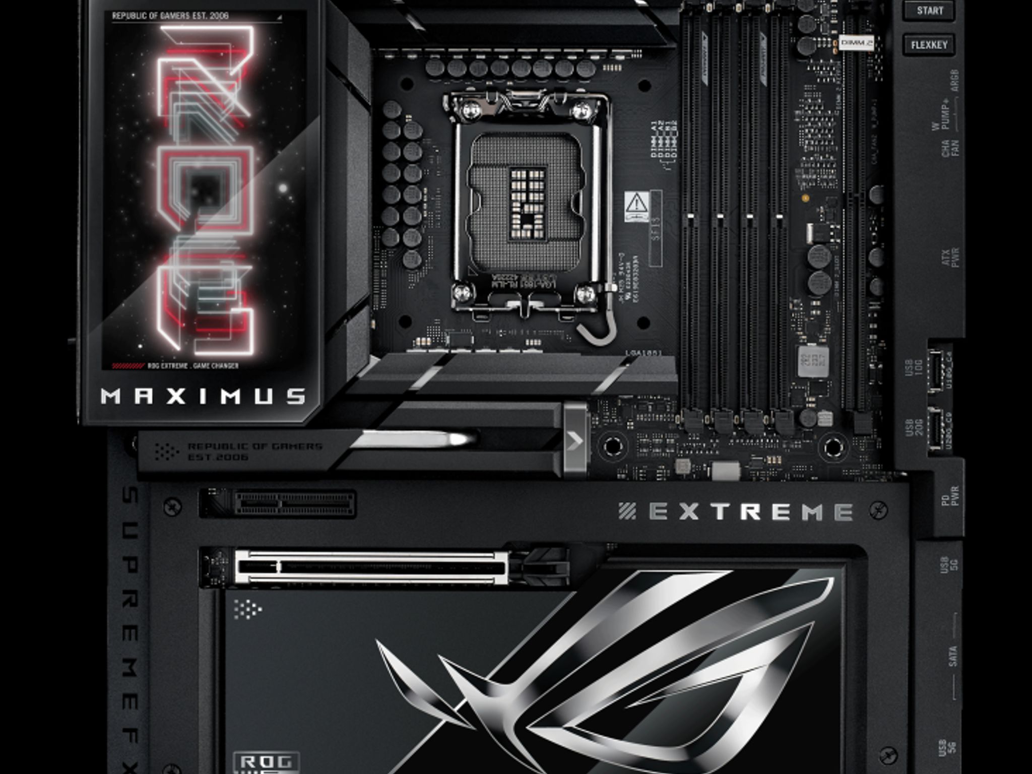 ASUS ROG MAXIMUS Z890 EXTREME Intel Z890 LGA 1851 E-ATX Desktop Motherboard