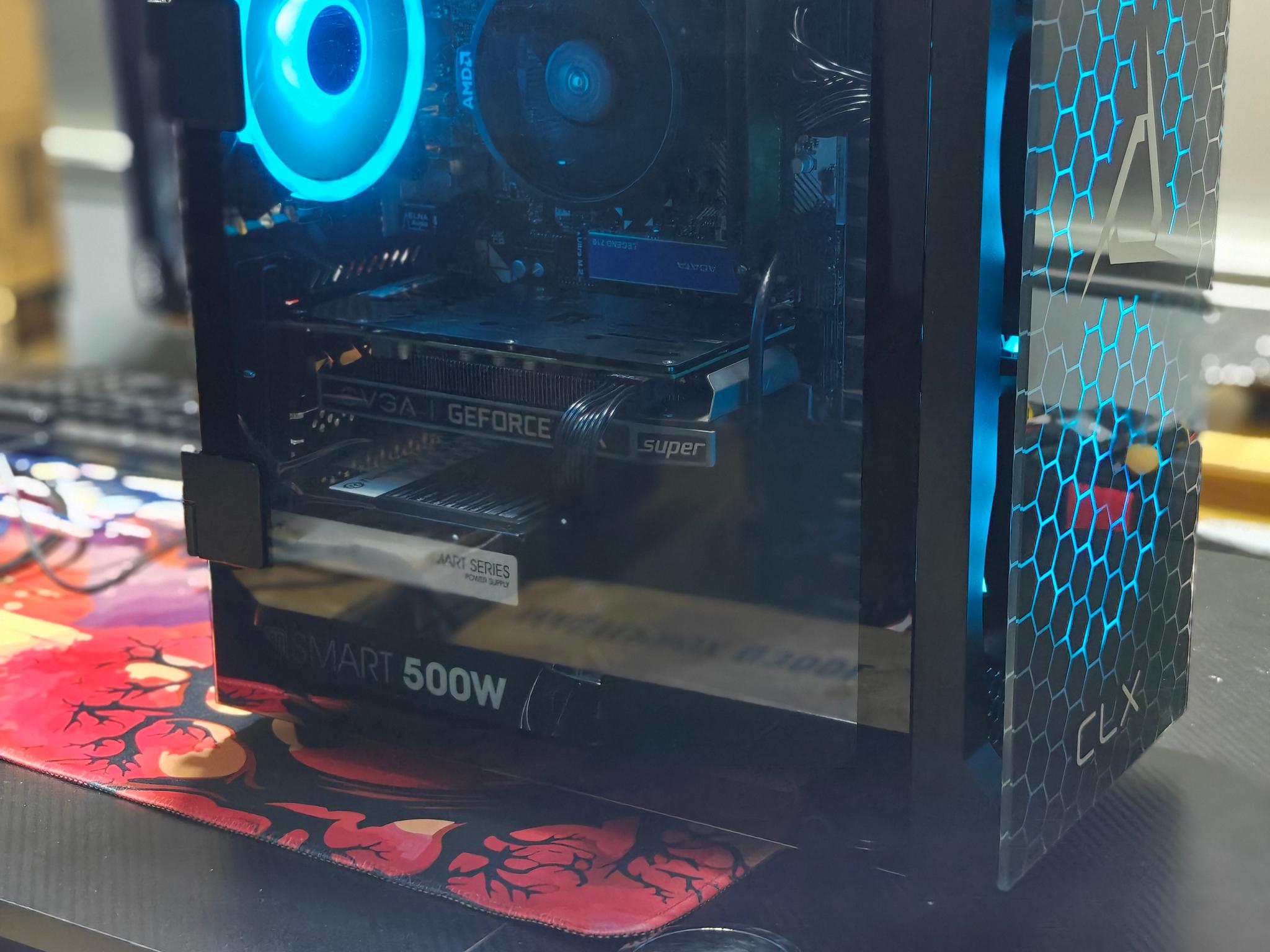 Gaming PC|AMD Ryzen 5 2600|16 GB DDR4 |1 TB NVME SSD|EVGA NVIDIA GEFORCE GTX 1660S|Windows 11 Home