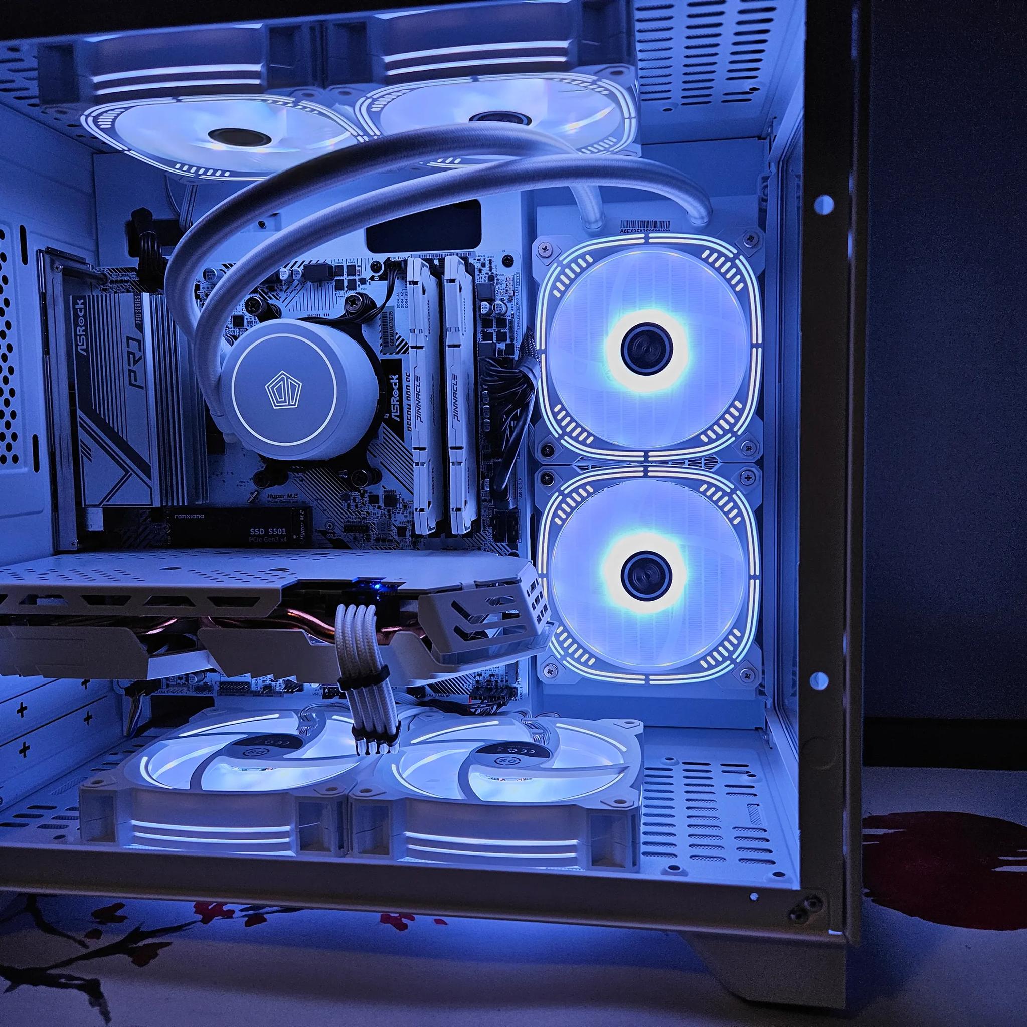 Arctic Rig Ryzen 5 5500 / 32GB DDR4/ 1TB SSD / Rx 6600