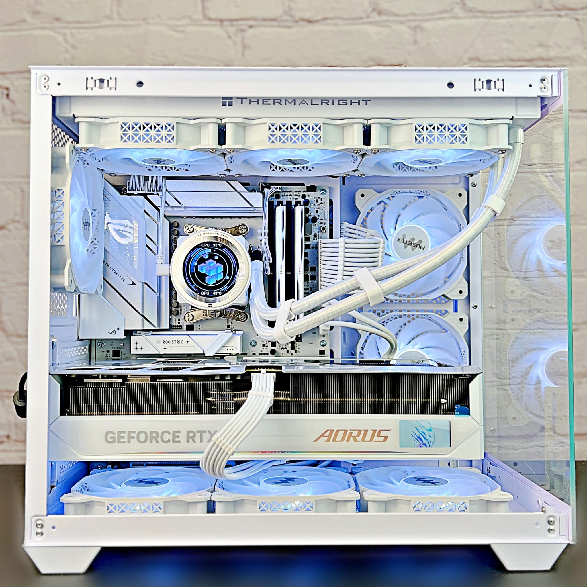 5080 AORUS MASTER ICE 9800X3D 32GB DDR5 2TB M.2 WIFI 7 Win 11 Pro