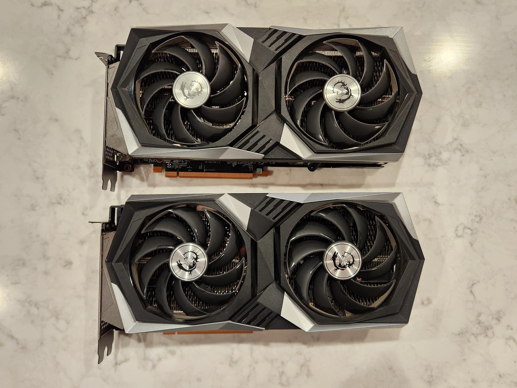 FOR BUBBLETEABUILDS | 2x RX 6600XT 8GB (MSI Gaming X) - Used