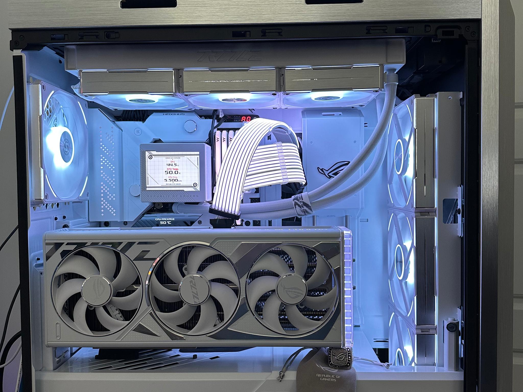 EXTREME WHITE ASUS ROG GAMING PC!! RTX 4090 i9 13900k, 3TB SSD TOP OF THE LINE