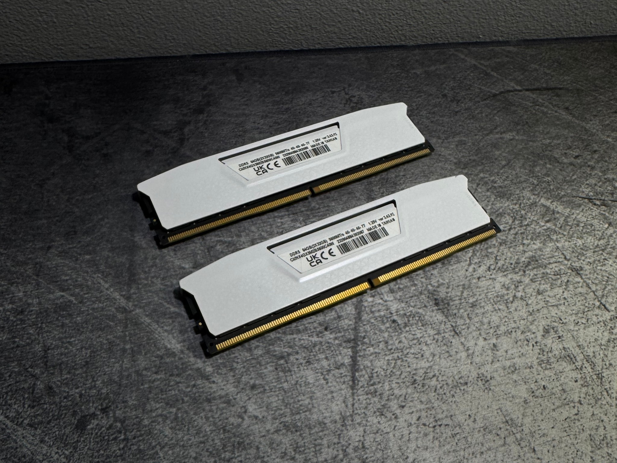 White DDR5 64GB (2x32) 5600MHz Small Form Factor