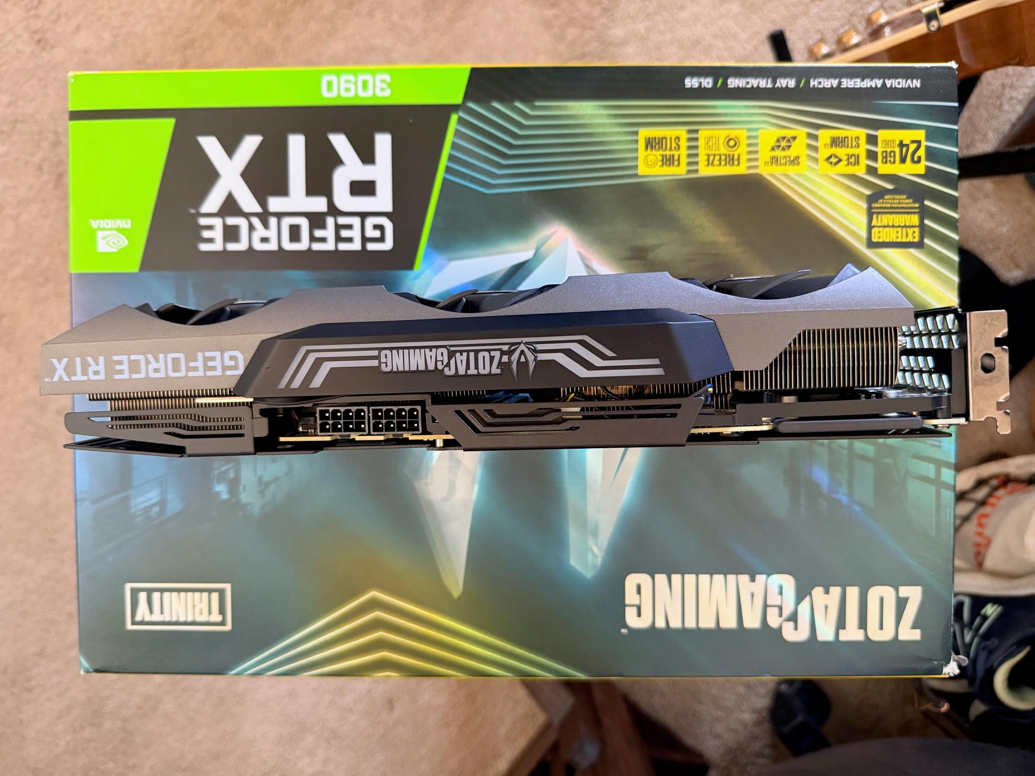 Zotac RTX 3090 Trinity OC 24GB - Used, Excellent Condition