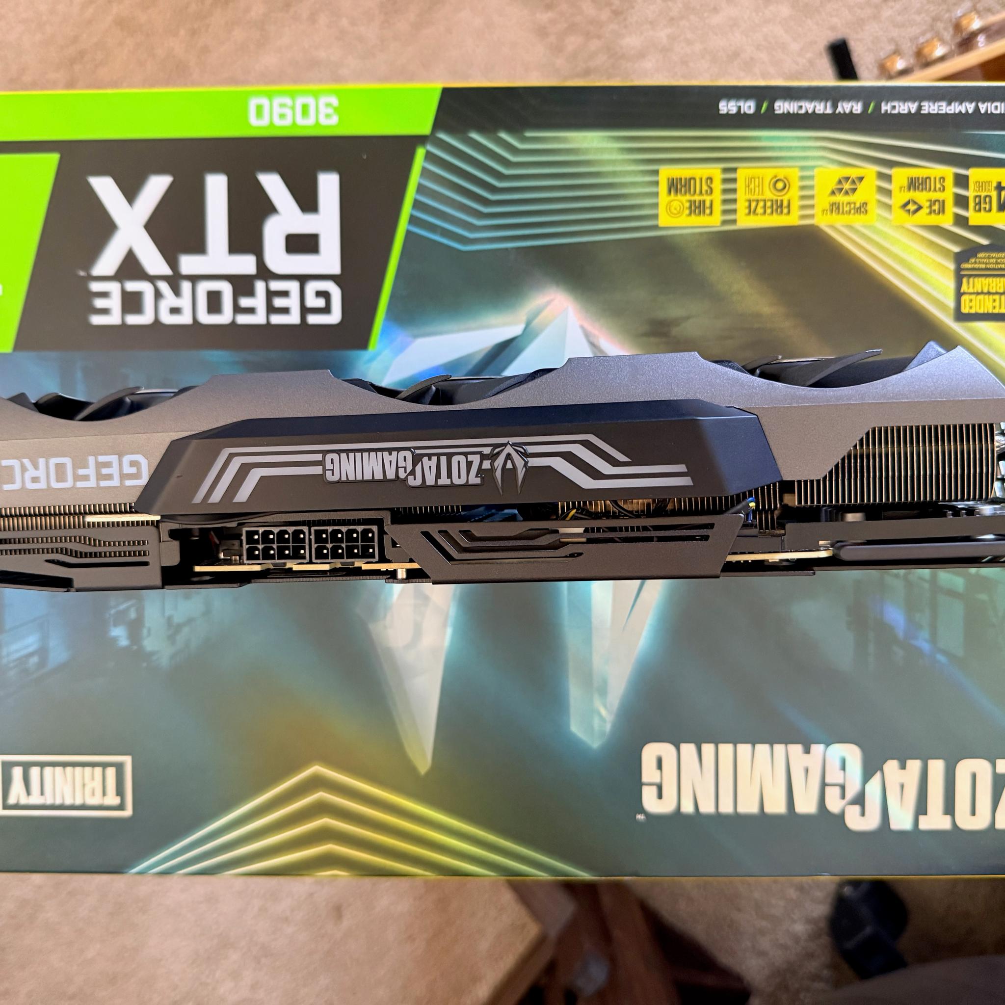 Zotac RTX 3090 Trinity OC 24GB - Used, Excellent Condition