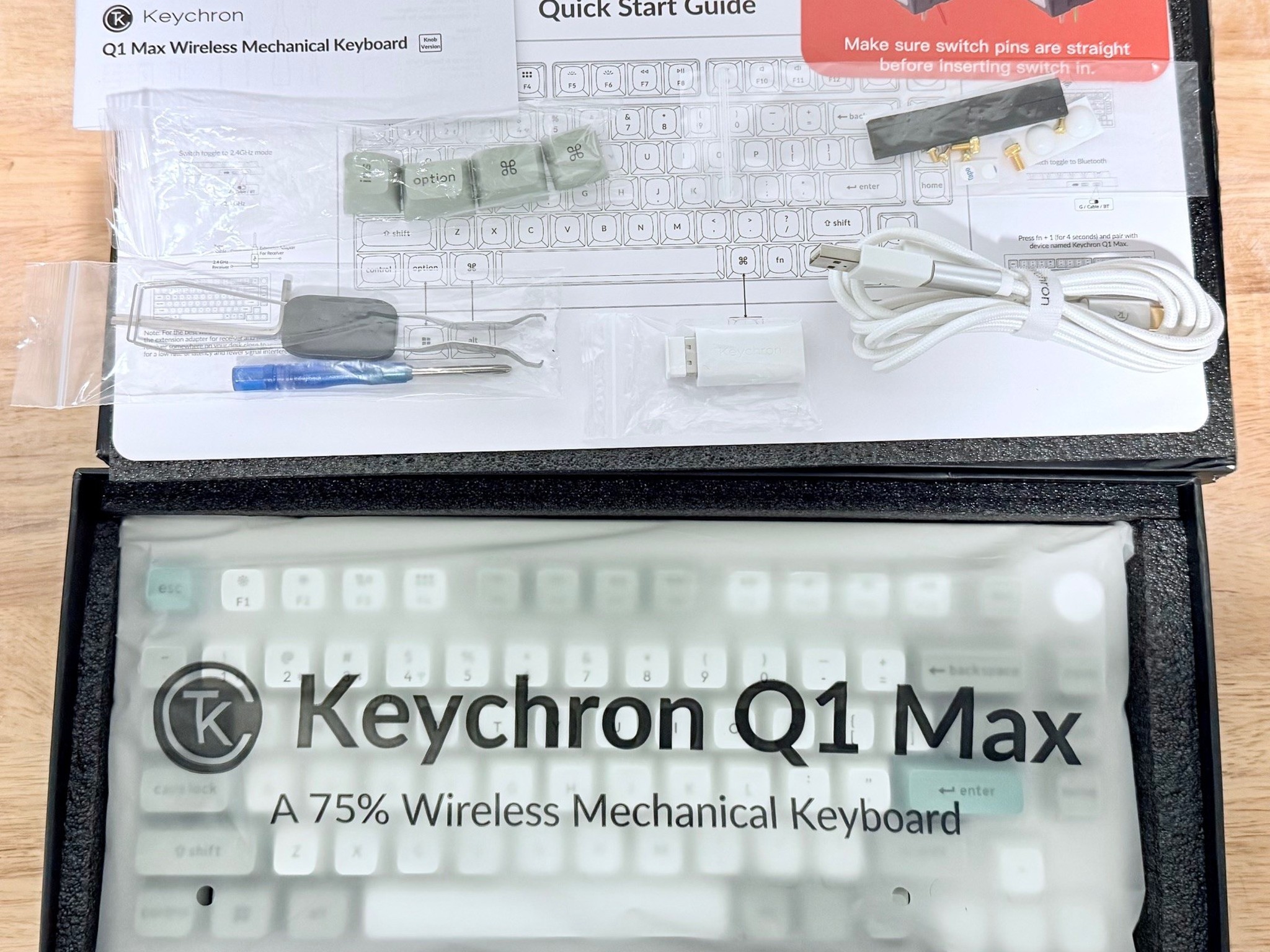 KeyChron Q1 Max White