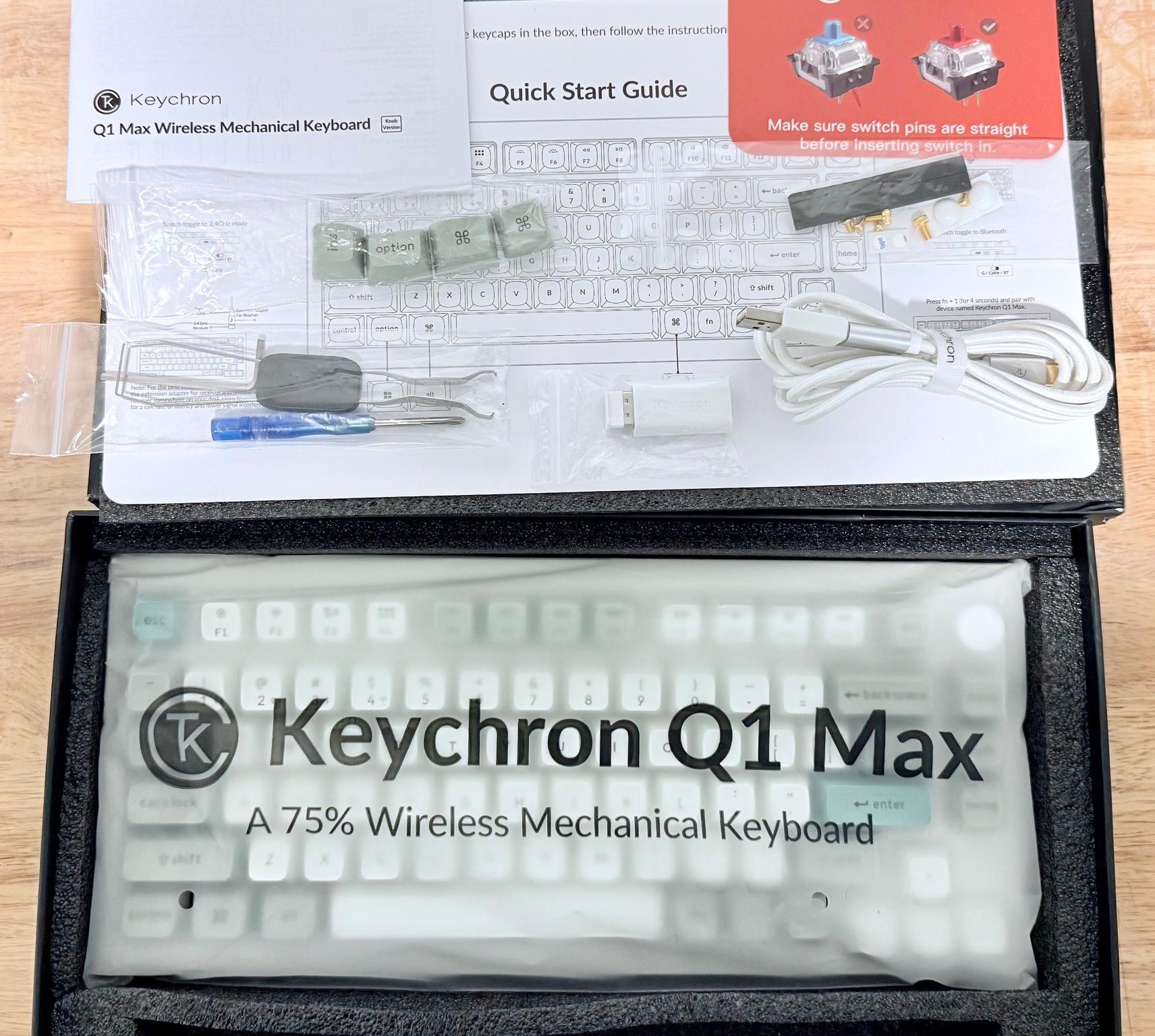 KeyChron Q1 Max White