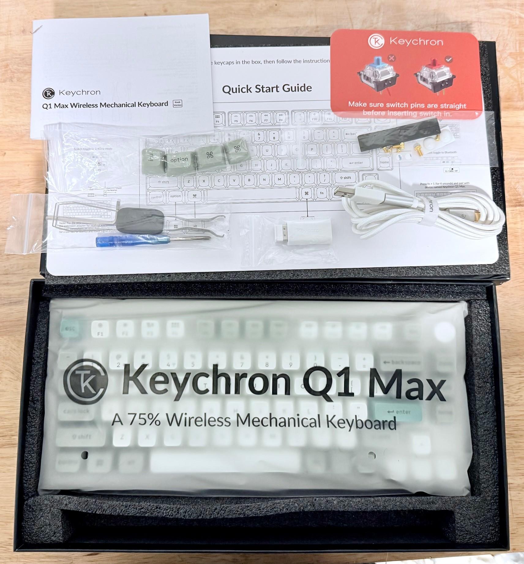 KeyChron Q1 Max White