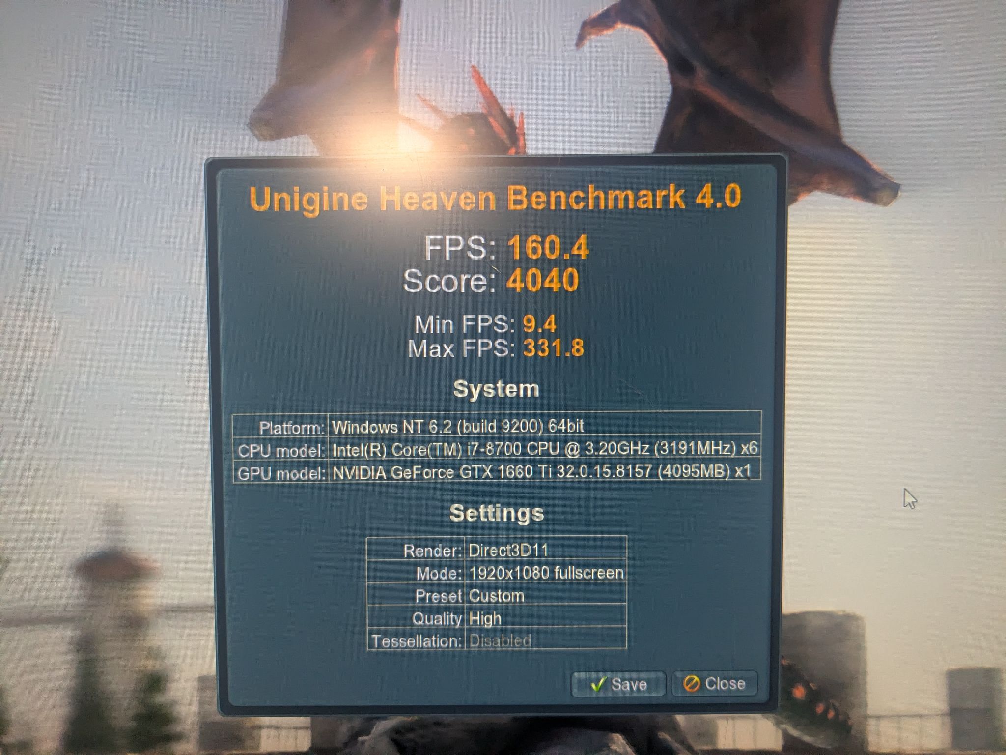 144+ FPS Fortnite | Scratch and Dent | i7-8700, 16GB RAM, GTX 1660 TI, 512GB NVME, Win 11