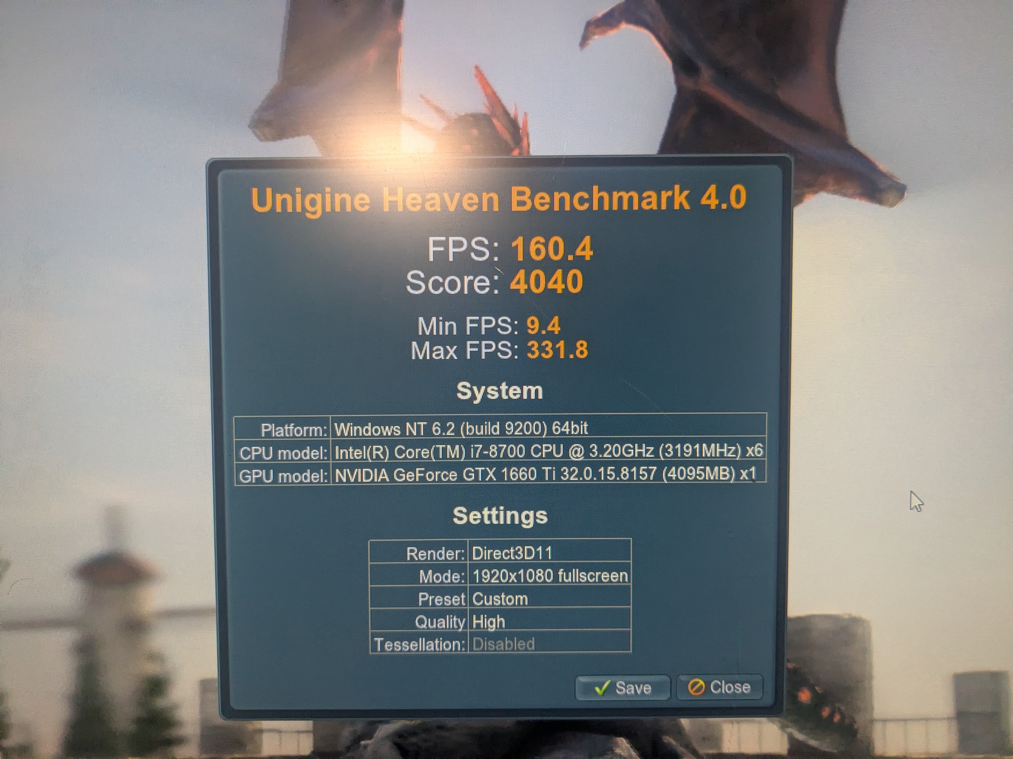 144+ FPS Fortnite | Scratch and Dent | i7-8700, 16GB RAM, GTX 1660 TI, 512GB NVME, Win 11