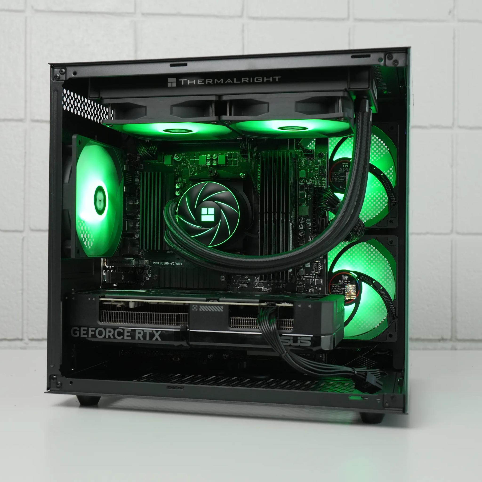 🏷️ 💸 FLASH SALE | RTX 4070 | RYZEN 7 3700X | 32GB RAM | 1TB SSD | WiFi +BT | Windows 11 Gaming PC