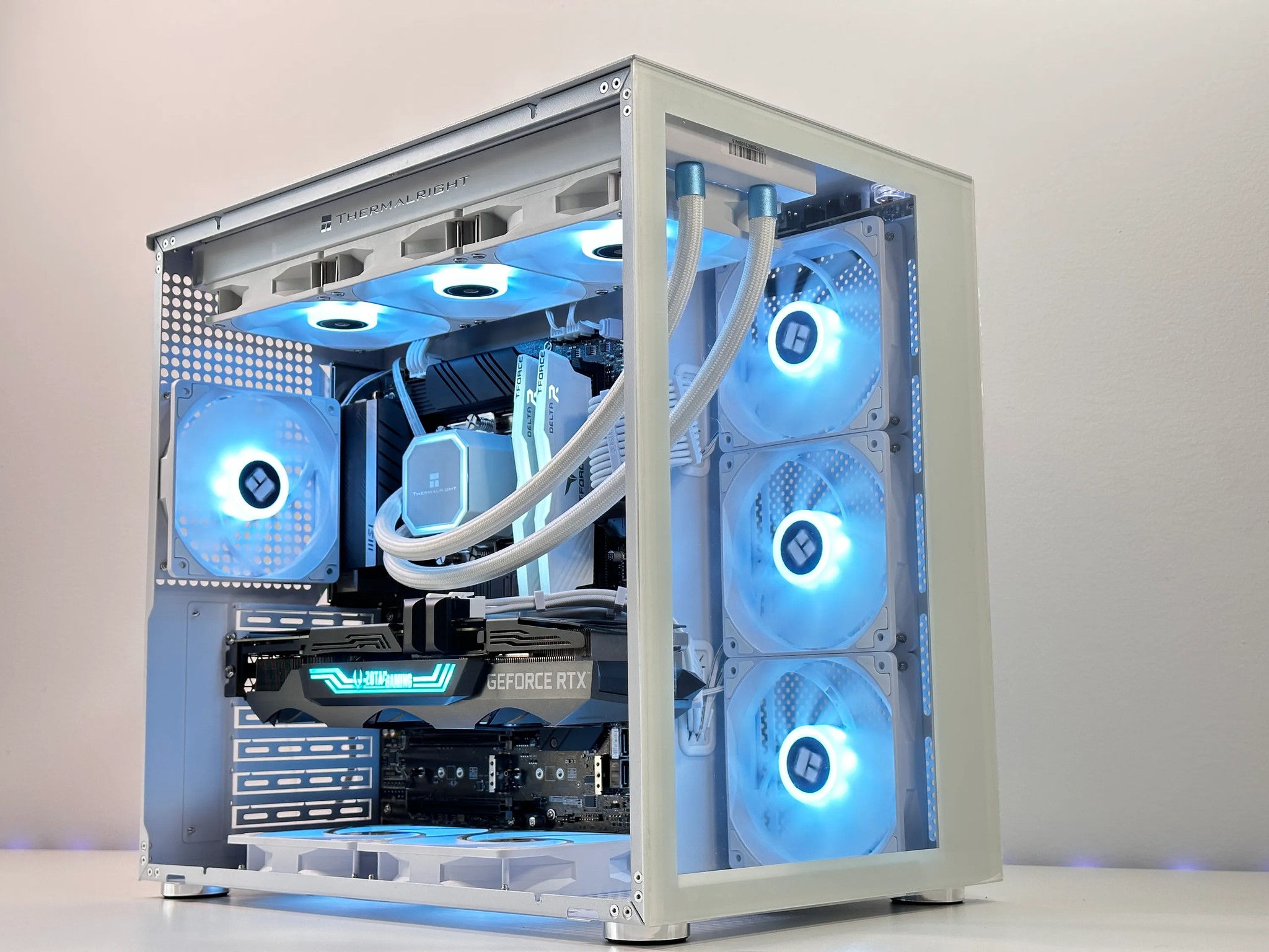 🫗4k Liquid Cooled Gaming PC🫗 Nvidia RTX 3080 10GB❄️Intel 12600k 10Cores❄️32GB DDR4❄️1TB NVME