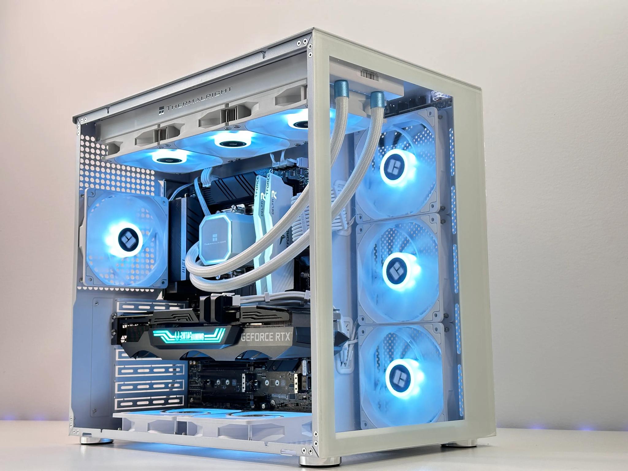 🫗4k Liquid Cooled Gaming PC🫗 Nvidia RTX 3080 10GB❄️Intel 12600k 10Cores❄️32GB DDR4❄️1TB NVME