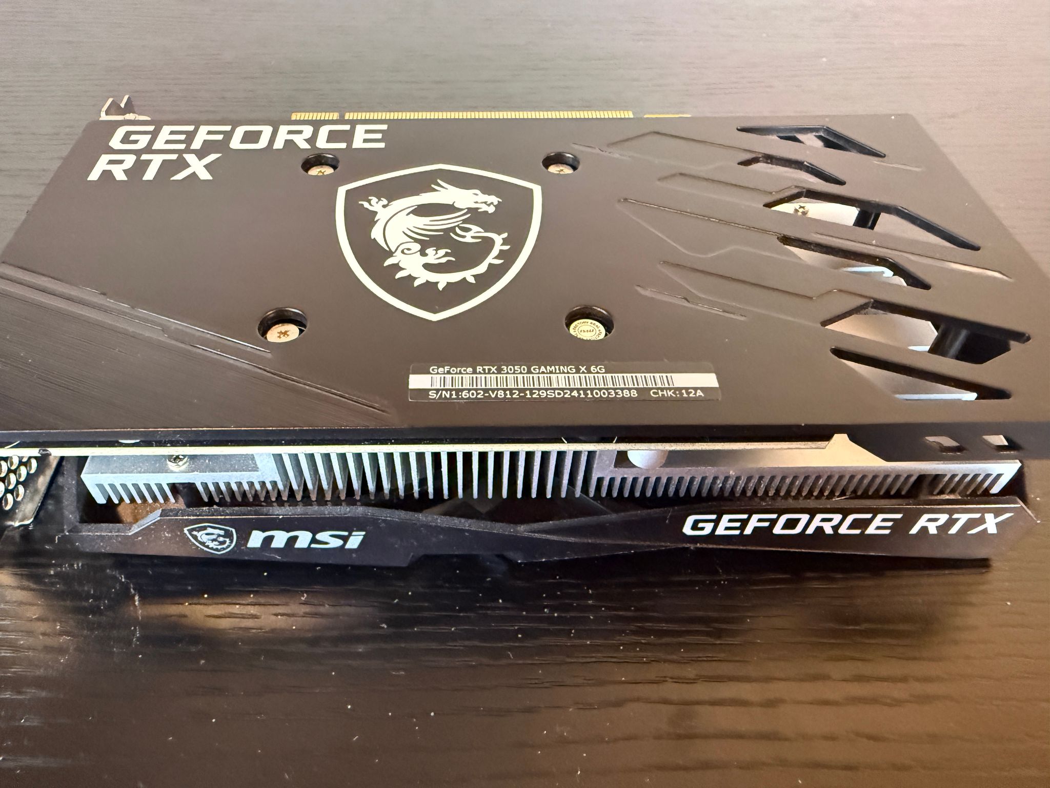 MSI GAMING GeForce RTX 3050 6GB - Great condition with original box!