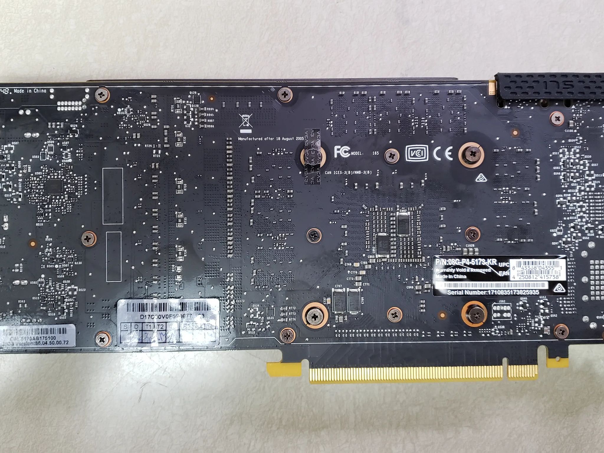 Evga GTX 1070 SC graphics card