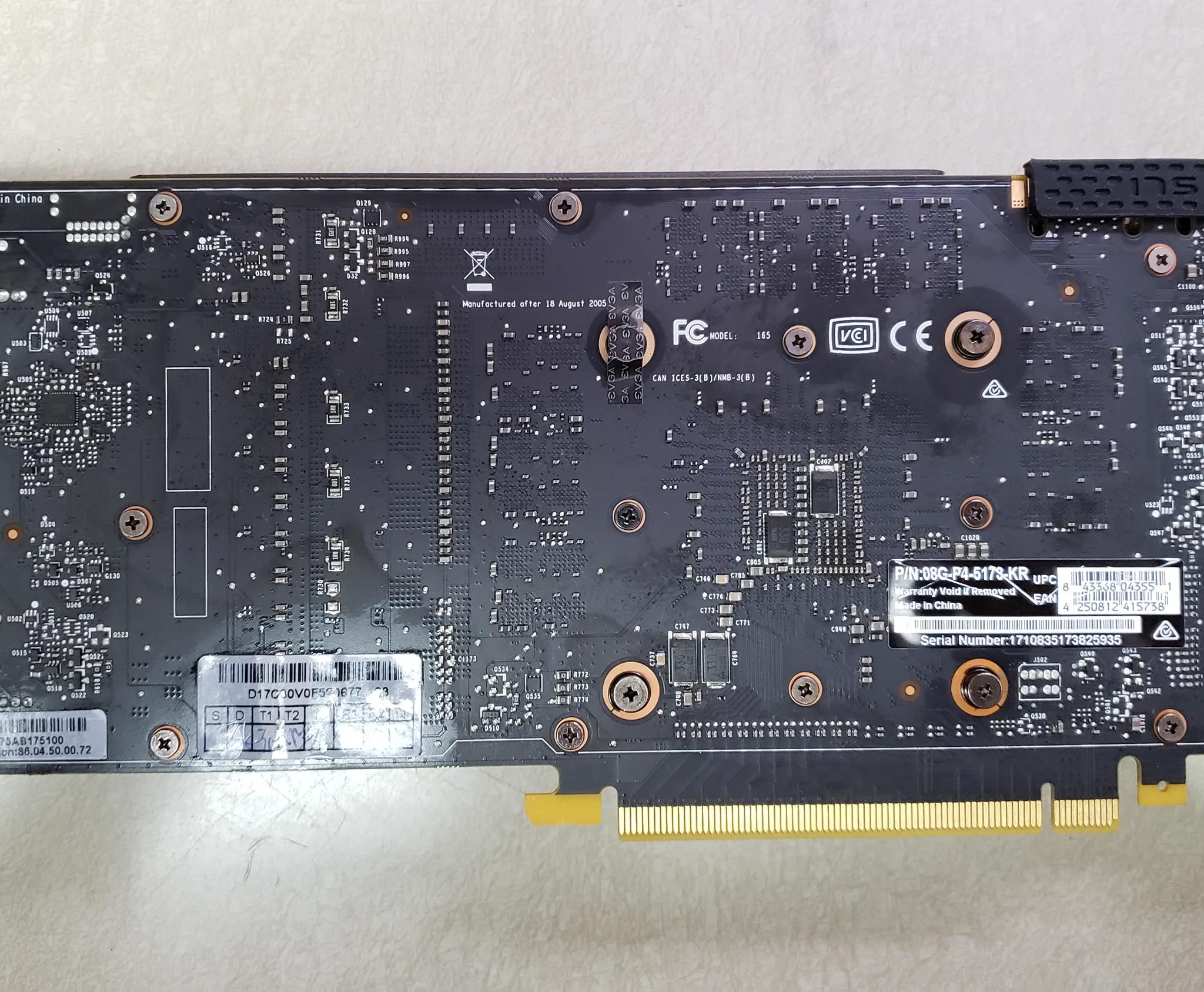 Evga GTX 1070 SC graphics card