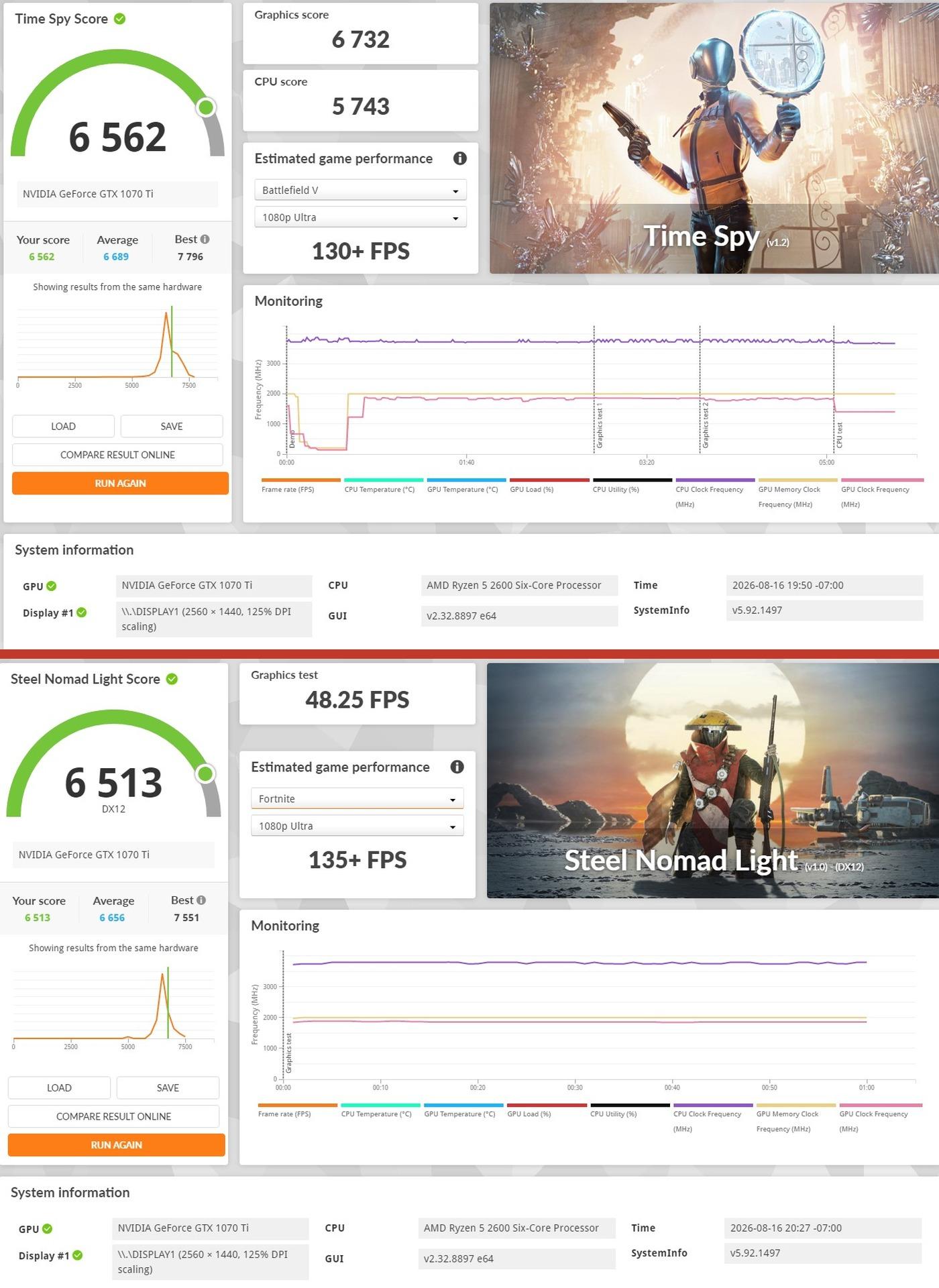 GeForce GTX 1070 Ti Custom Gaming PC - Ryzen 5 2600, 16GB RAM