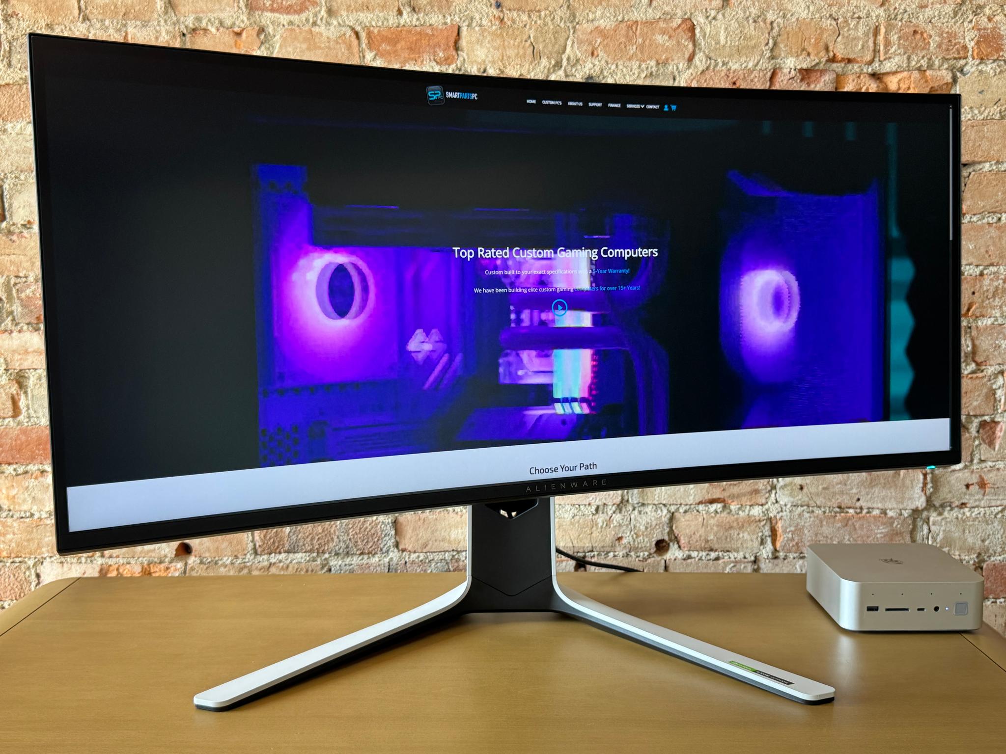 Dell Alienware AW3821DW 38" 2K 144Hz Ultrawide Curved Screen Gaming Monitor (Refurbished)
