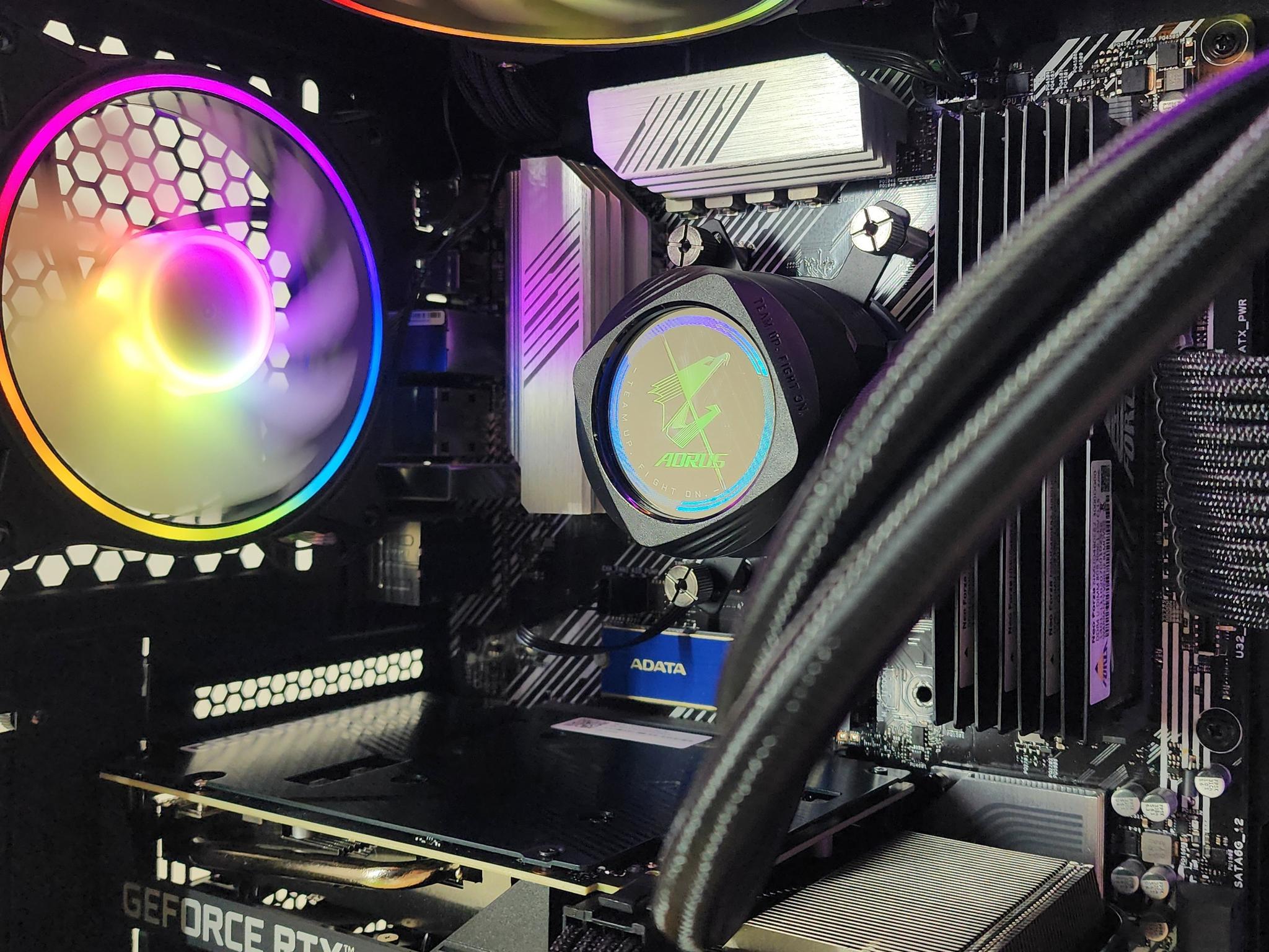 Gaming PC Ryzen 7 5700X 32GB RAM 1TB SSD RTX 3070 8GB Windows 11 PC