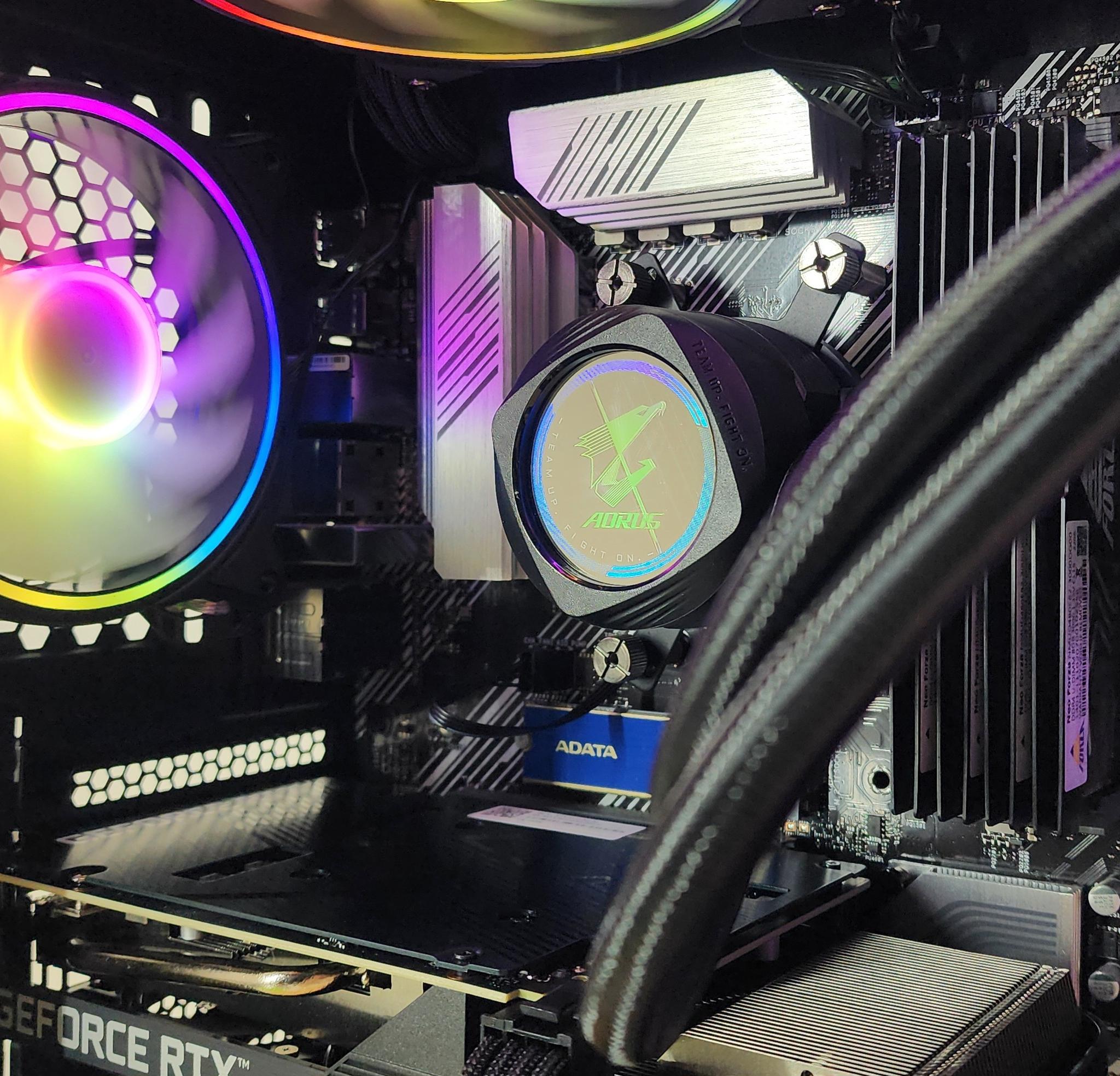 Gaming PC Ryzen 7 5700X 32GB RAM 1TB SSD RTX 3070 8GB Windows 11 PC