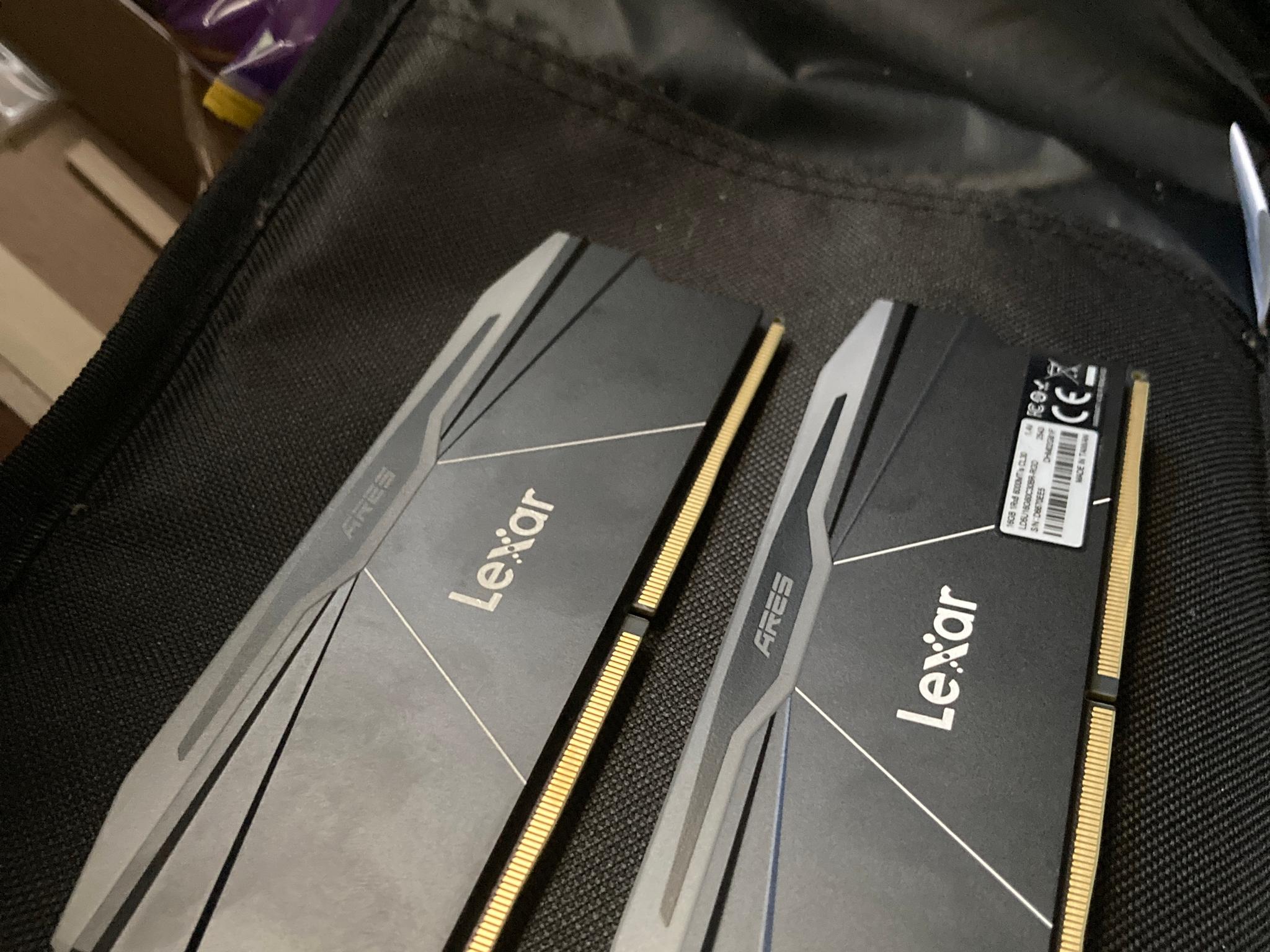 32gb ddr5 6000 Lexar ARES 2nd gen 288-pin