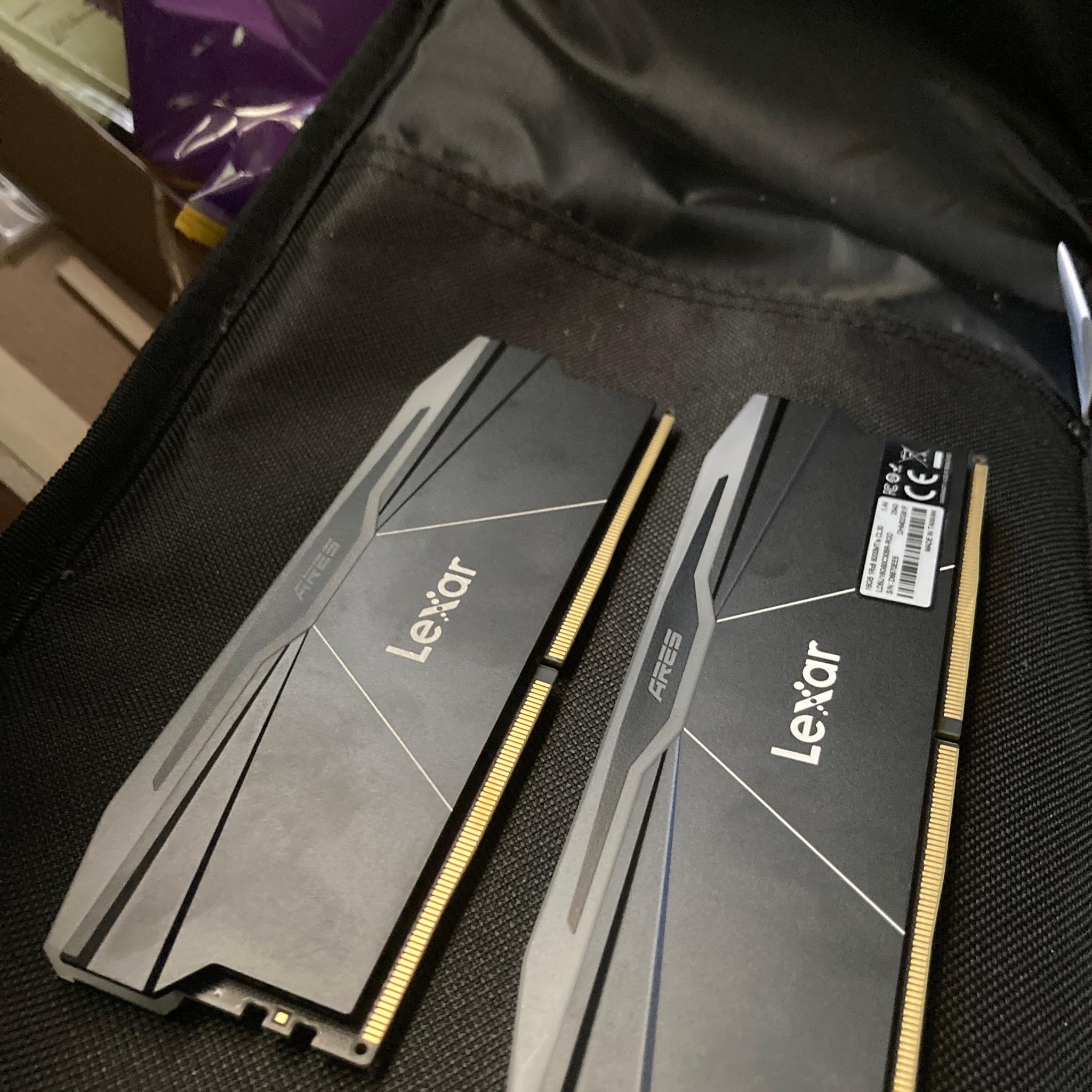 32gb ddr5 6000 Lexar ARES 2nd gen 288-pin