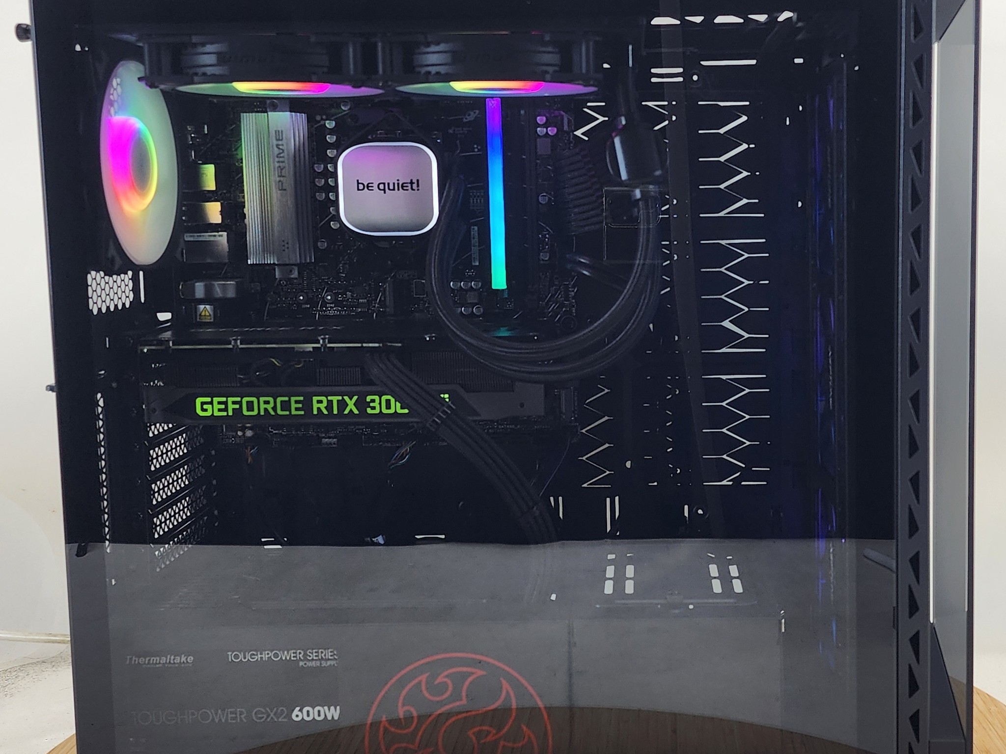 Gaming PC Ryzen 5 7600X 16GB RAM 500GB SSD RTX 3060 Ti 8GB Windows 11 Computer