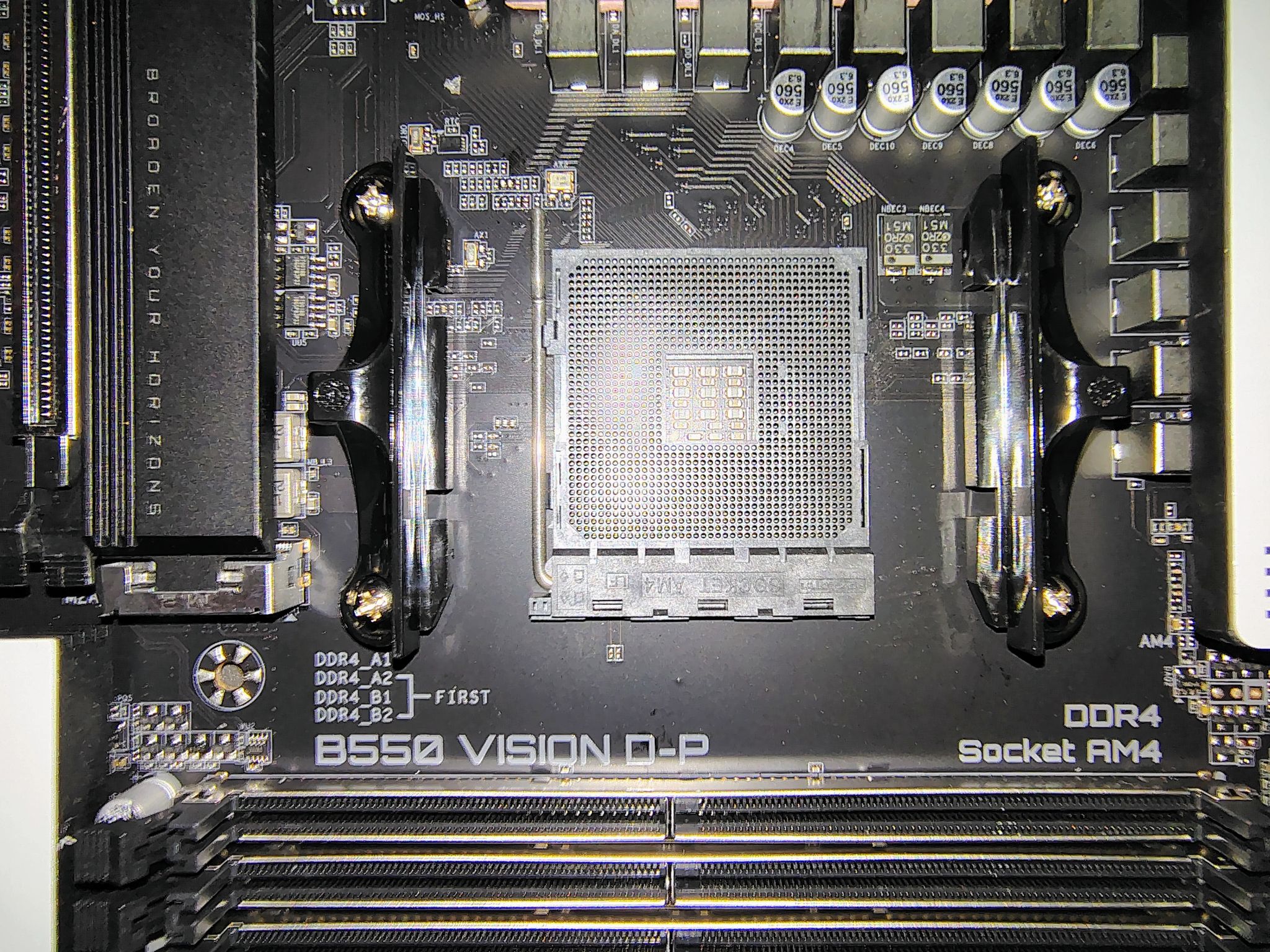 GIGABYTE VISION B550 D-P AM4 Motherboard